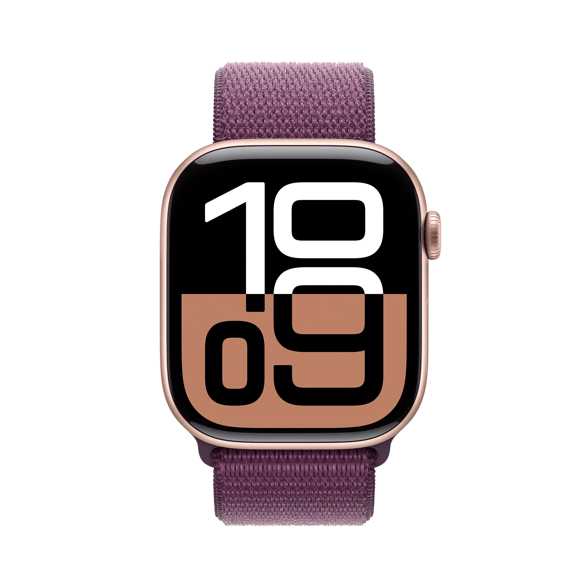 Apple Watch Series 10 GPS with Sport Loop (46mm Retina LTPO3 OLED Display, Rose Gold Aluminium Case)_2