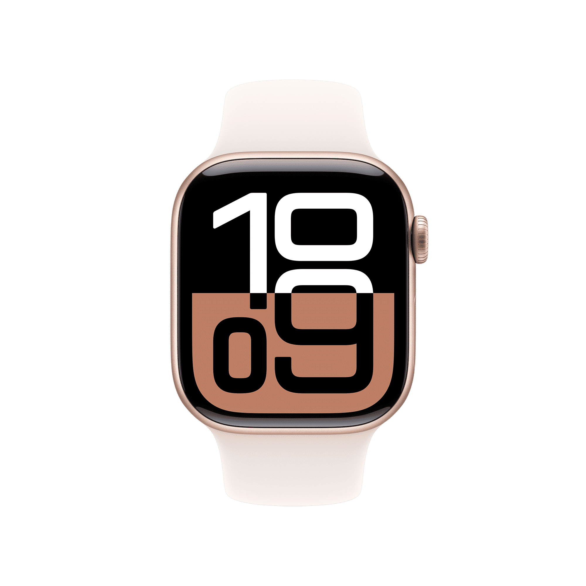 Apple Watch Series 10 GPS+Cellular with Sport Band - M/L (42mm Retina LTPO3 OLED Display, Rose Gold Aluminium Case)_2