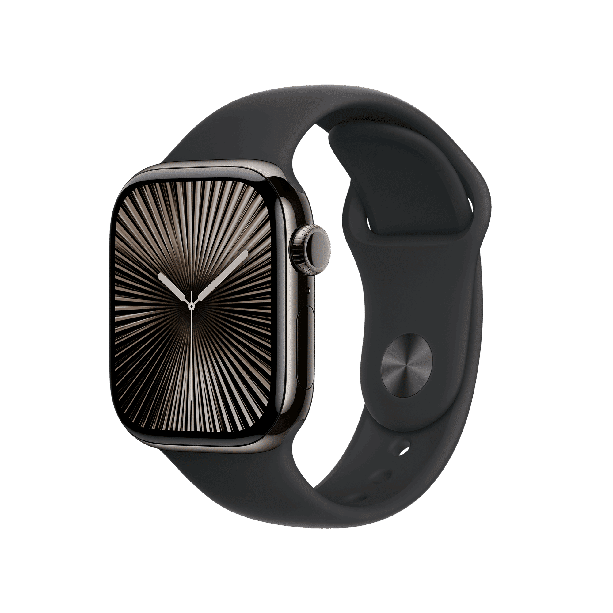 Apple Watch Series 10 GPS+LTE with Sport Band - M/L (42mm Retina LTPO3 OLED Display, Slate Titanium Case)_1