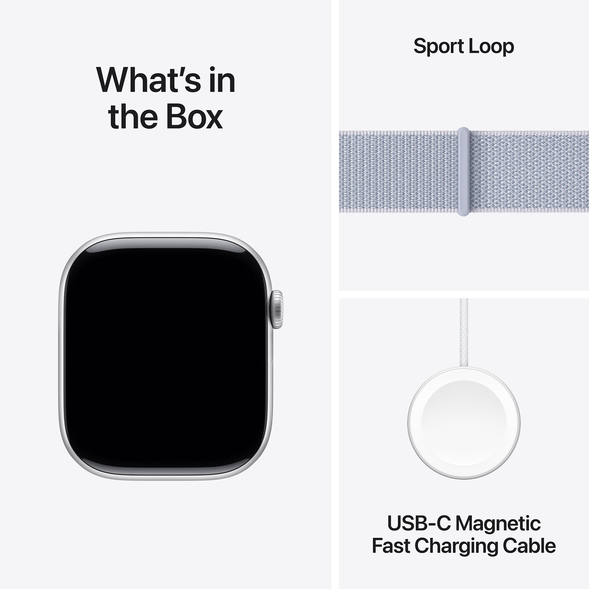 Apple Watch Series 10 GPS+LTE with Sport Loop (46mm Retina LTPO3 OLED Display, Silver Aluminium Case)_9