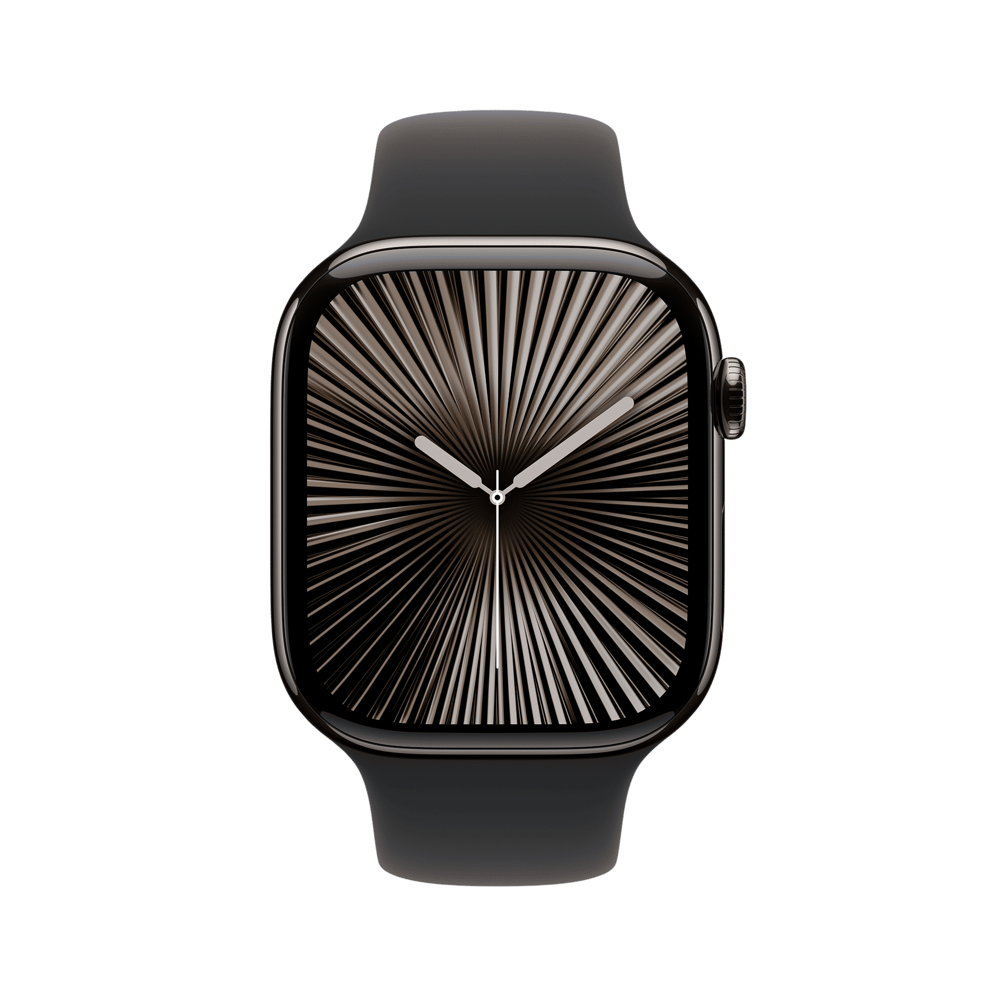 Apple Watch Series 10 GPS+LTE with Sport Band - S/M (46mm Retina LTPO3 OLED Display, Slate Titanium Case)_2