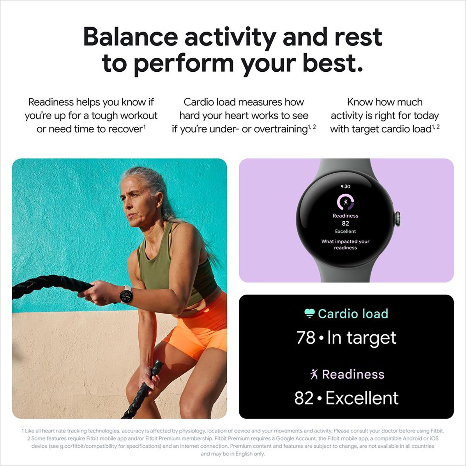 Google Pixel Watch 3 Wi-Fi+Bluetooth Wear OS 5.0 Smartwatch (41mm AMOLED Display, Snapdragon W5 Gen 1 Cortex-M33 co-processor, Fall Detection, Porcelain Active Band) Google Pixel Watch 3 Wi-Fi+Bluetooth Wear OS 5.0 Smartwatch (41mm AMOLED Display, Snapdragon W5 Gen 1 Cortex-M33 co-processor, Fall Detection, Porcelain Active Band)_10