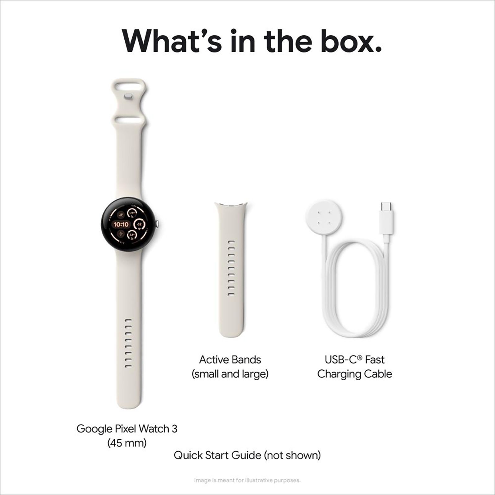 Google Pixel Watch 3 Wi-Fi+Bluetooth Wear OS 5.0 Smartwatch (41mm AMOLED Display, Snapdragon W5 Gen 1 Cortex-M33 co-processor, Fall Detection, Porcelain Active Band) Google Pixel Watch 3 Wi-Fi+Bluetooth Wear OS 5.0 Smartwatch (41mm AMOLED Display, Snapdragon W5 Gen 1 Cortex-M33 co-processor, Fall Detection, Porcelain Active Band)_7