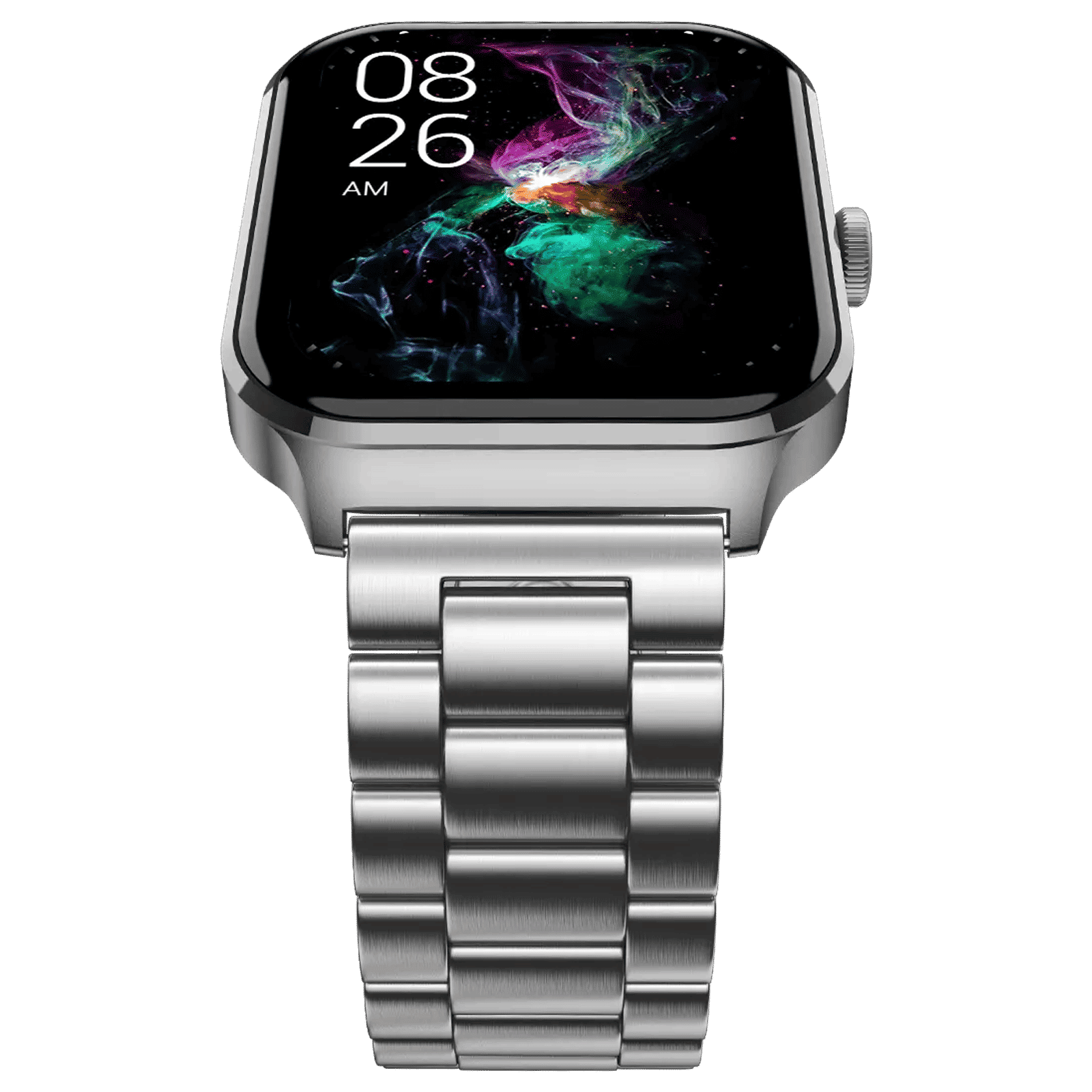 noise Canvas Elite Smartwatch with Bluetooth Calling (49.7mm TFT Display, IP67 Water Resistant, Metal Silver Strap)_6