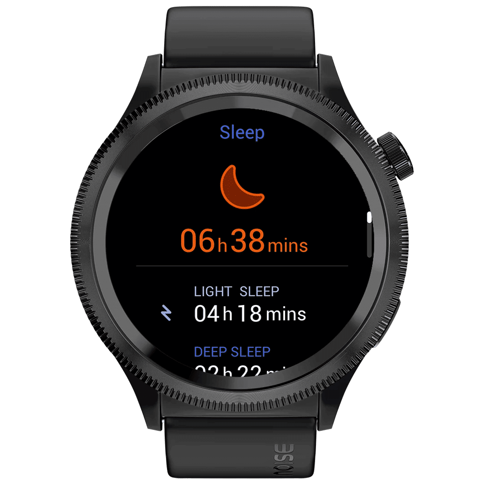 noise NoiseFit Halo 2 Smartwatch with Bluetooth Calling (36.3mm AMOLED Display, IP67 Water Resistant, Jet Black Strap)_1