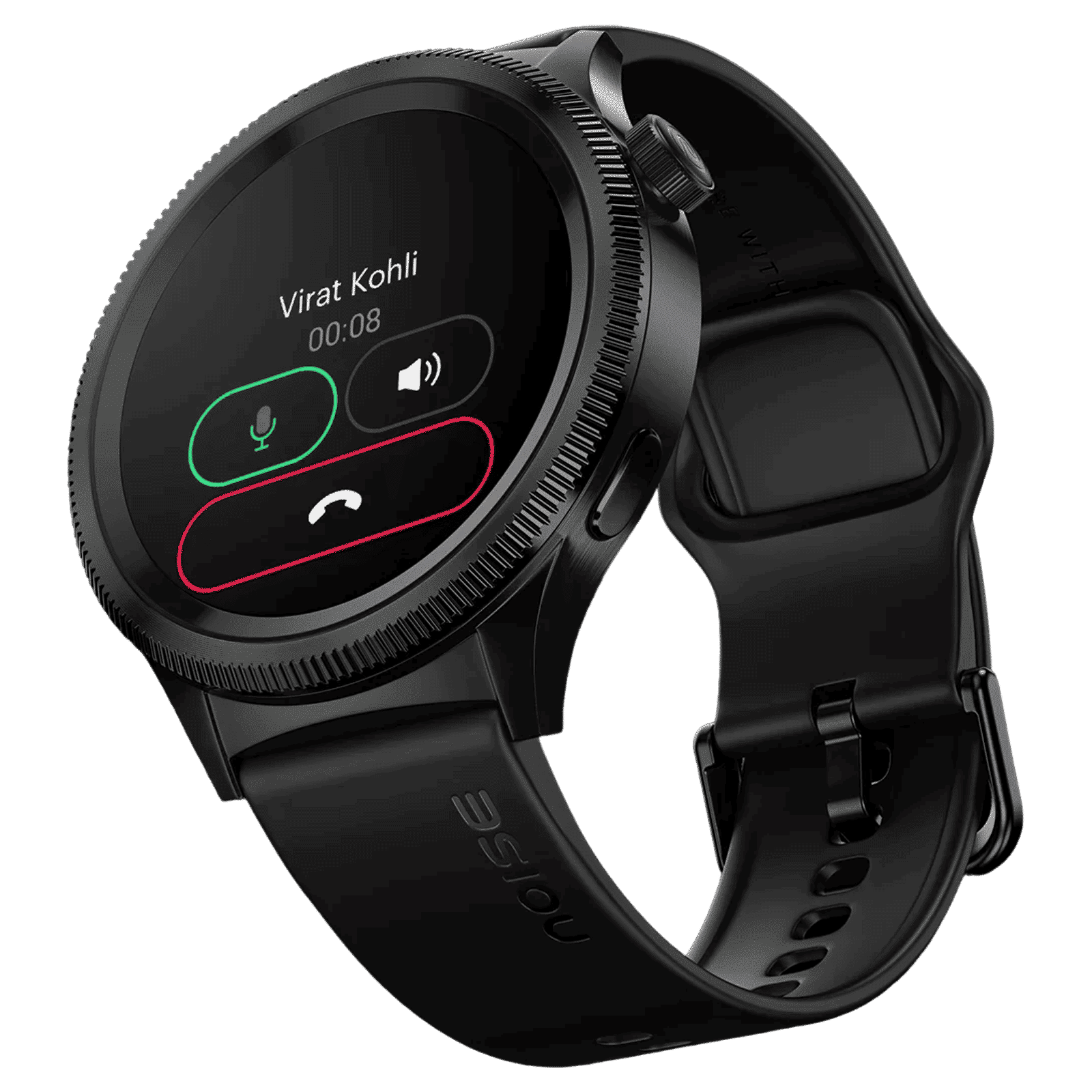 noise NoiseFit Halo 2 Smartwatch with Bluetooth Calling (36.3mm AMOLED Display, IP67 Water Resistant, Jet Black Strap)_6