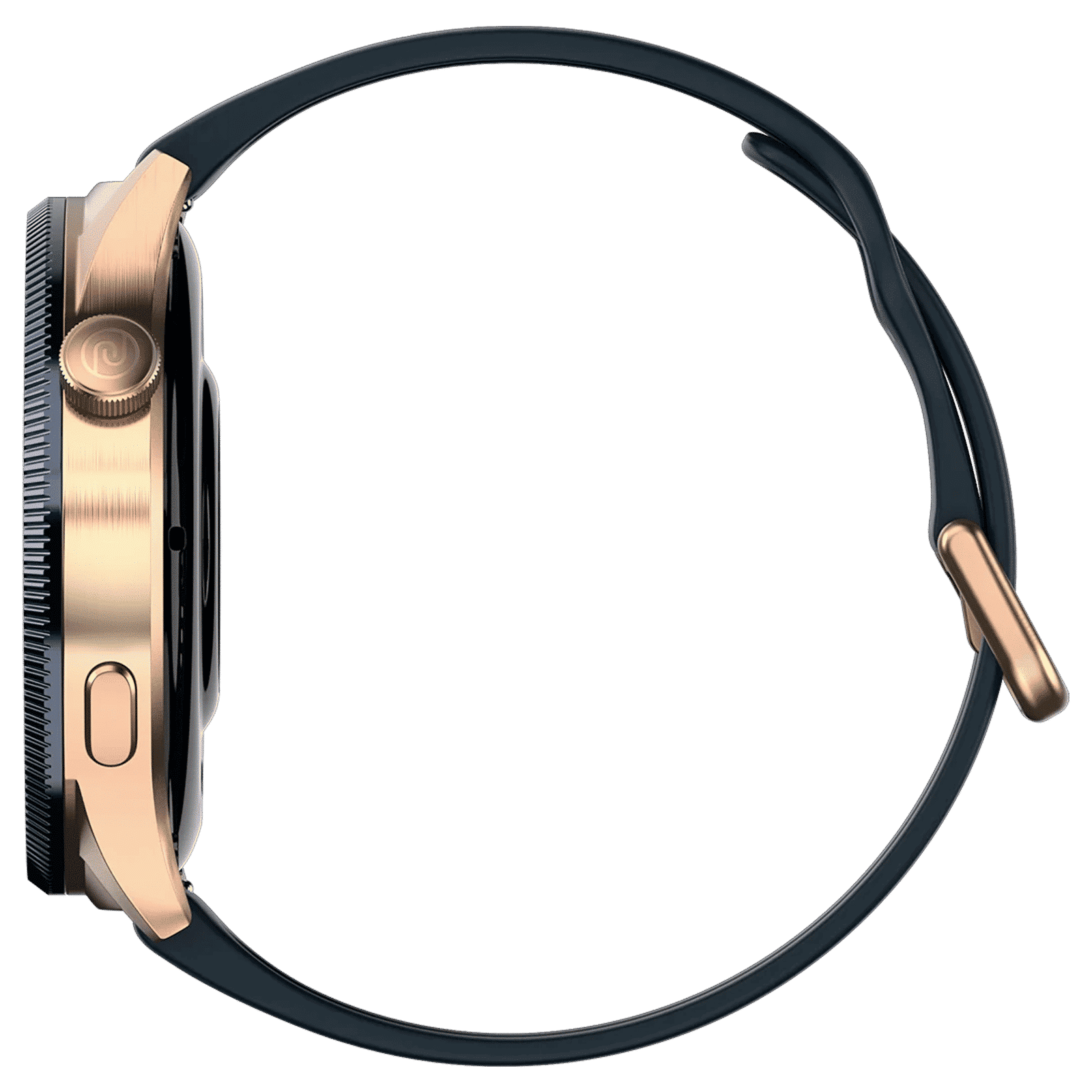 noise NoiseFit Halo 2 Smartwatch with Bluetooth Calling (36.3mm AMOLED Display, IP67 Water Resistant, Gold Blue Strap)_4