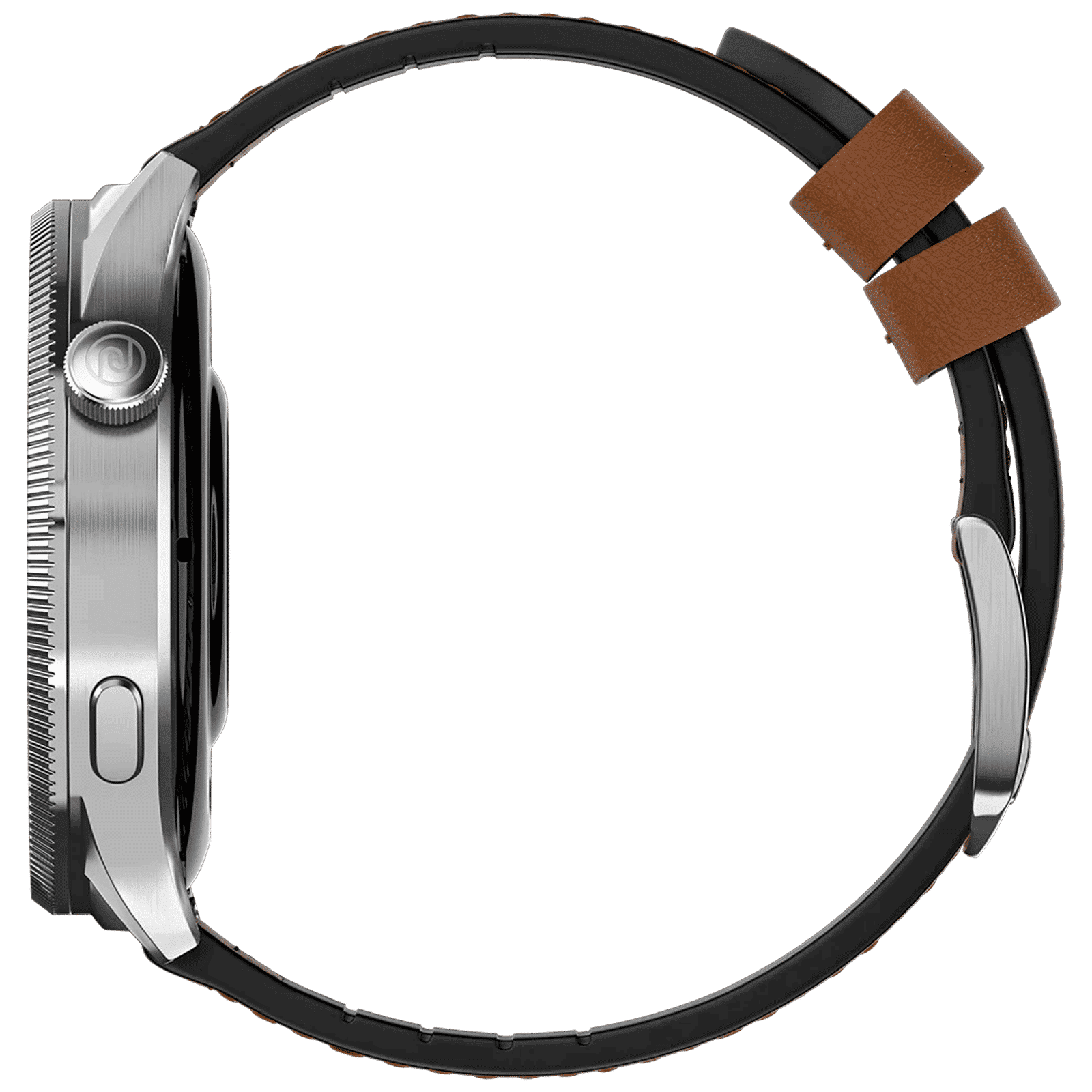 noise NoiseFit Halo 2 Smartwatch with Bluetooth Calling (36.3mm AMOLED Display, IP67 Water Resistant, Vintage Brown Strap)_4