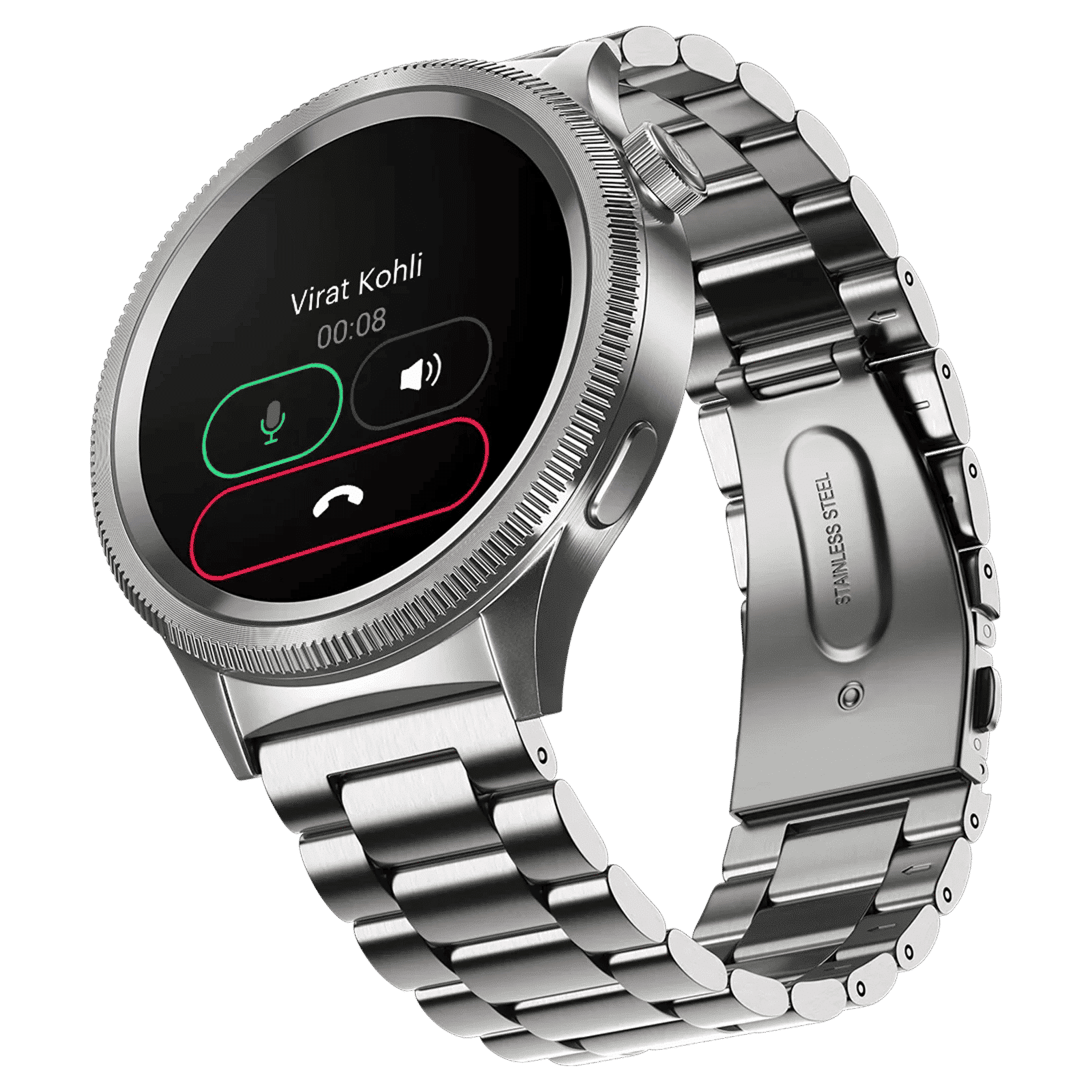noise NoiseFit Halo 2 Smartwatch with Bluetooth Calling (36.3mm AMOLED Display, IP67 Water Resistant, Elite Silver Strap)_6