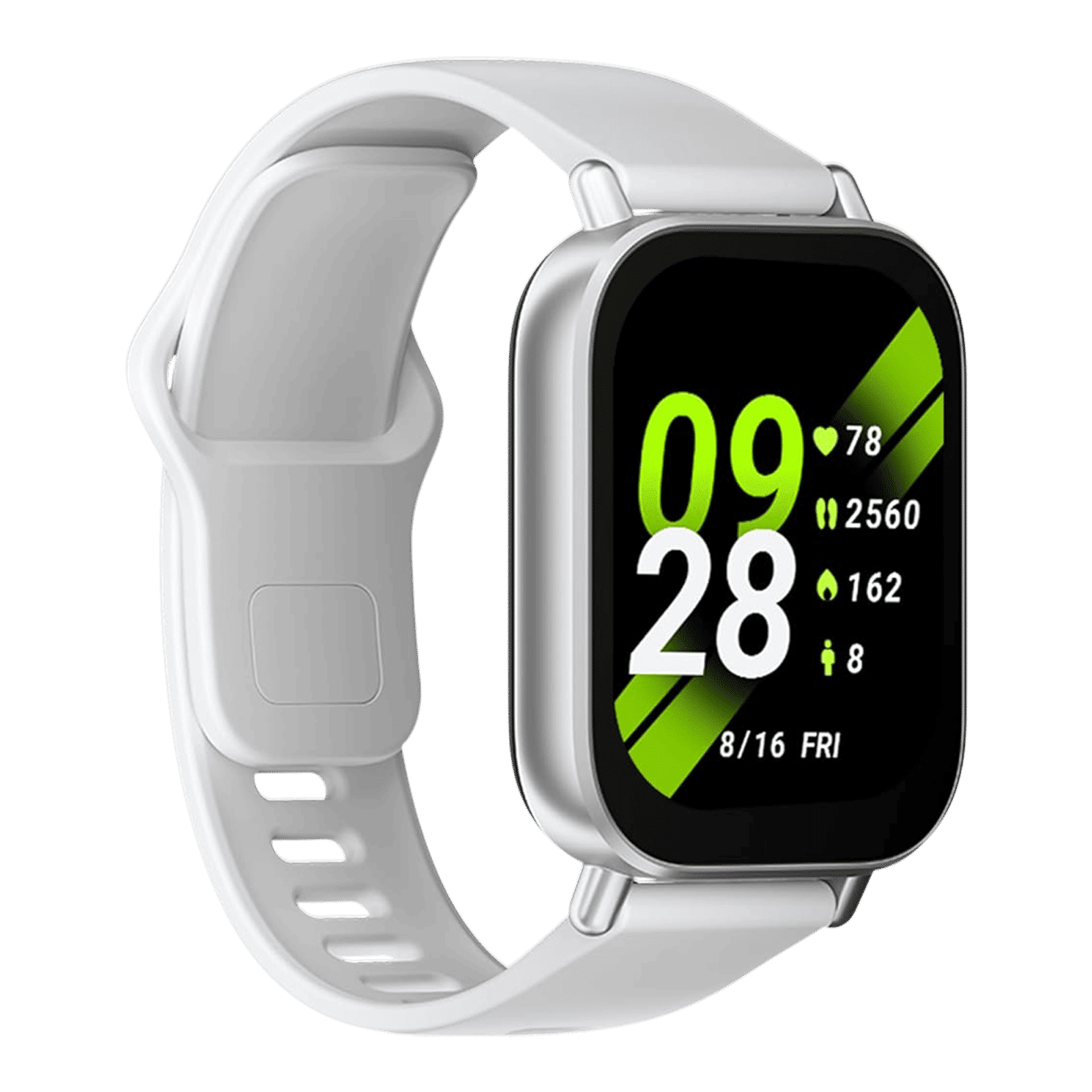 Redmi Watch 5 Active Smartwatch with Bluetooth Calling (50.8mm LCD Display, IPX8 Water Resistant, Matte Silver Strap)_1