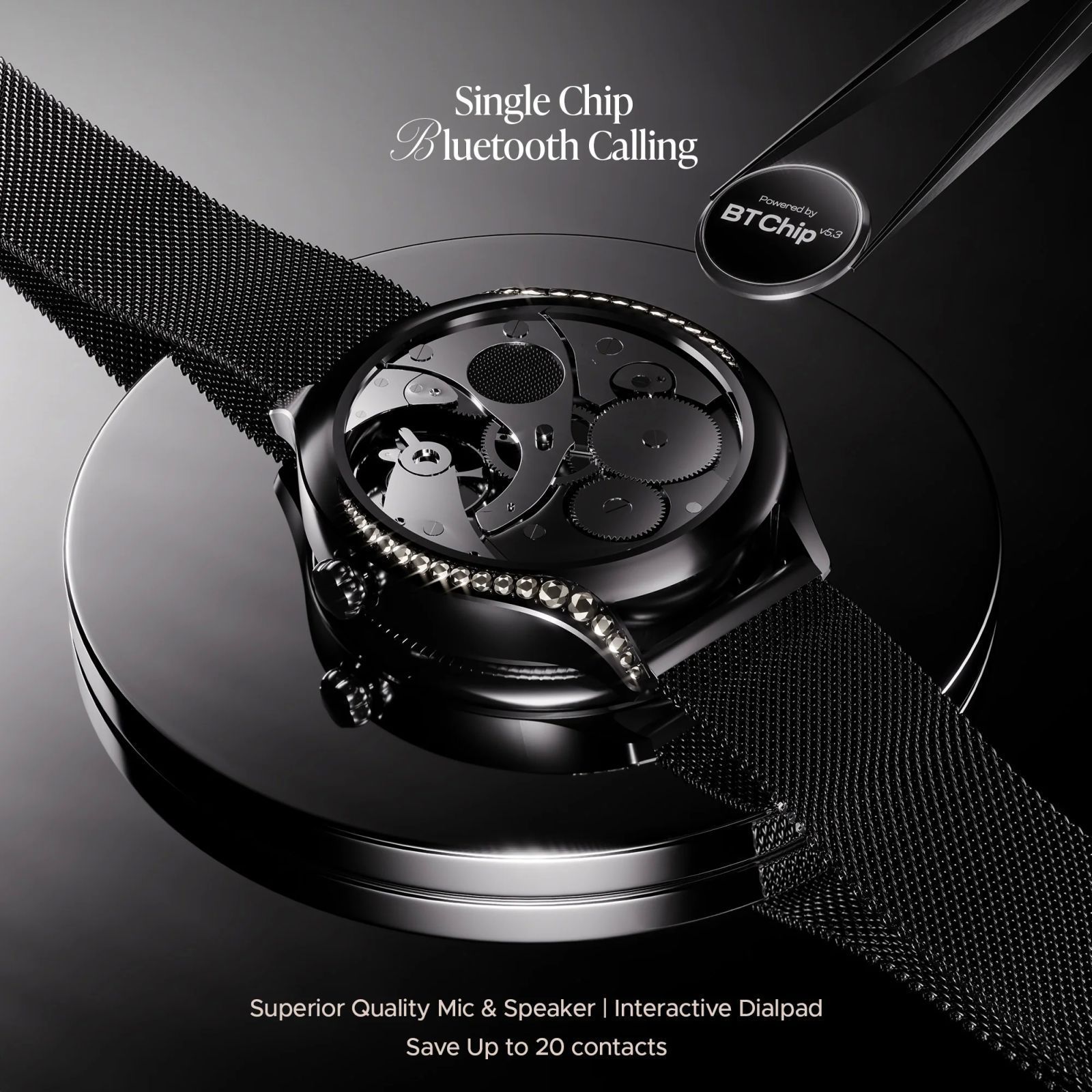 boAt Enigma Gem Smartwatch with Bluetooth Calling (30.2mm AMOLED Display, IP67 Water Resistant, Metallic Black Strap)_6