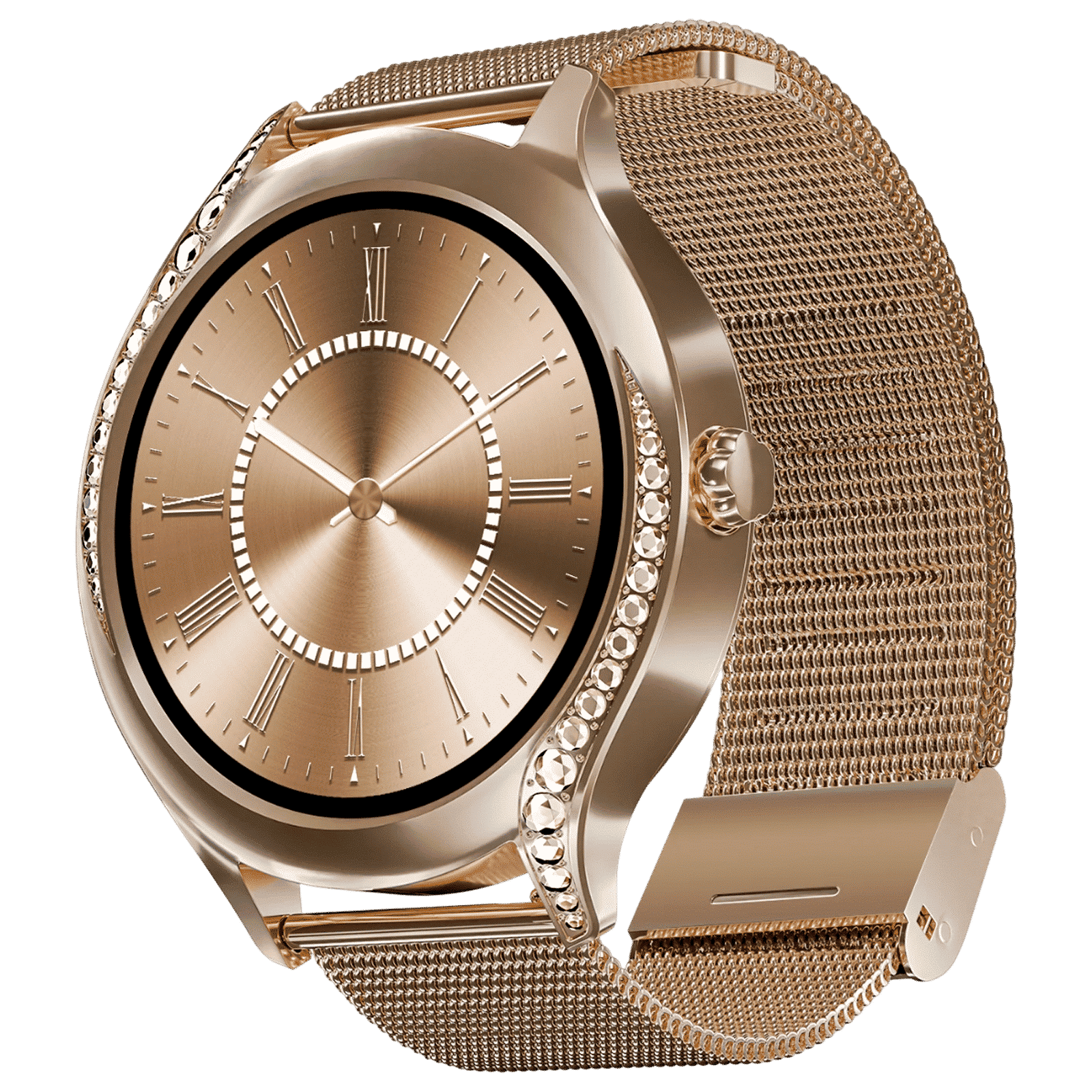 boAt Enigma Gem Smartwatch with Bluetooth Calling (30.2mm AMOLED Display, IP67 Water Resistant, Rose Gold Strap) boAt Enigma Gem Smartwatch with Bluetooth Calling (30.2mm AMOLED Display, IP67 Water Resistant, Rose Gold Strap)_1