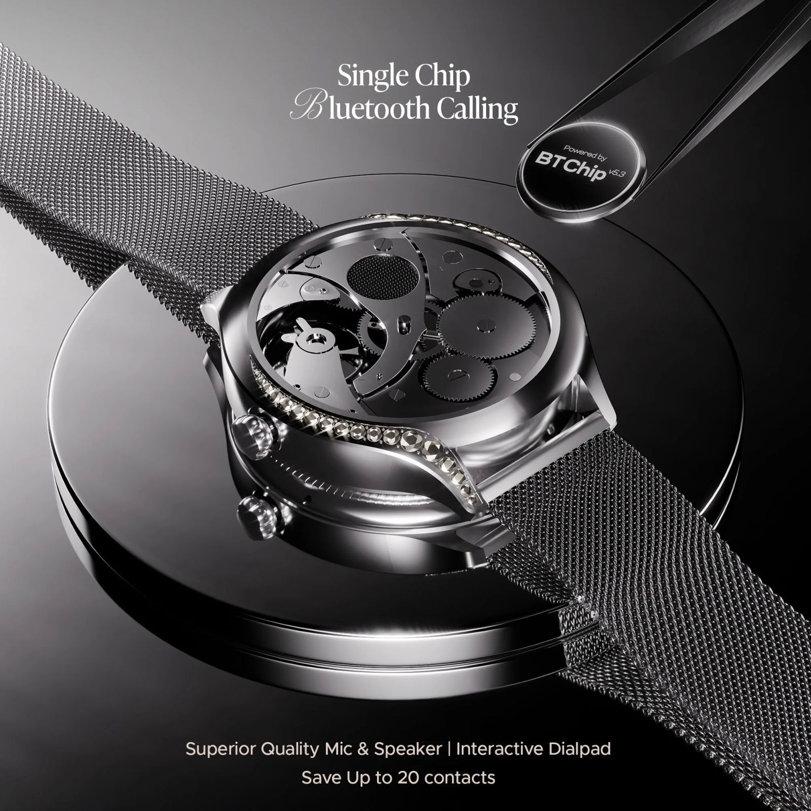 boAt Enigma Gem Smartwatch with Bluetooth Calling (30.2mm AMOLED Display, IP67 Water Resistant, Metallic Silver Strap) boAt Enigma Gem Smartwatch with Bluetooth Calling (30.2mm AMOLED Display, IP67 Water Resistant, Metallic Silver Strap)_5