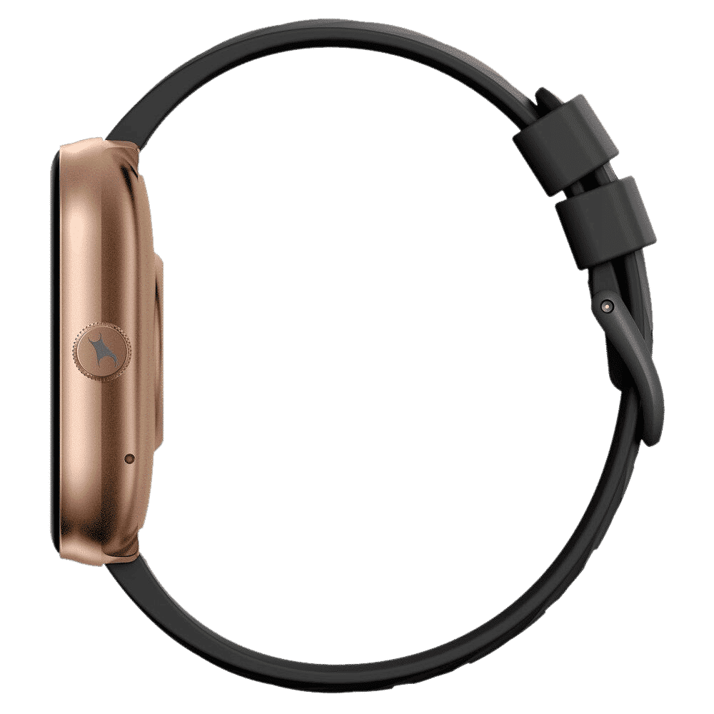 fastrack Kruz Plus Smartwatch with Functional Crown (48.5mm Super HD Display, Black Strap)_3