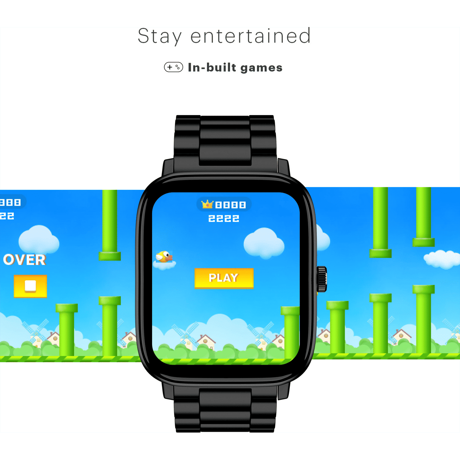 noise ColorFit Pulse 2 Pro Elite Smartwatch with Bluetooth Calling (45.7mm LCD Display, IP67 Water Resistance, Black Strap)_7