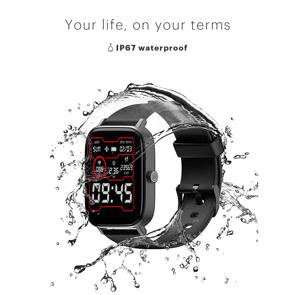 noise ColorFit Victor 2025 Smartwatch with Bluetooth Calling (46.9mm TFT LCD Display, IP68 Water Resistant, Jet Black Strap) noise ColorFit Victor 2025 Smartwatch with Bluetooth Calling (46.9mm TFT LCD Display, IP68 Water Resistant, Jet Black Strap)_10