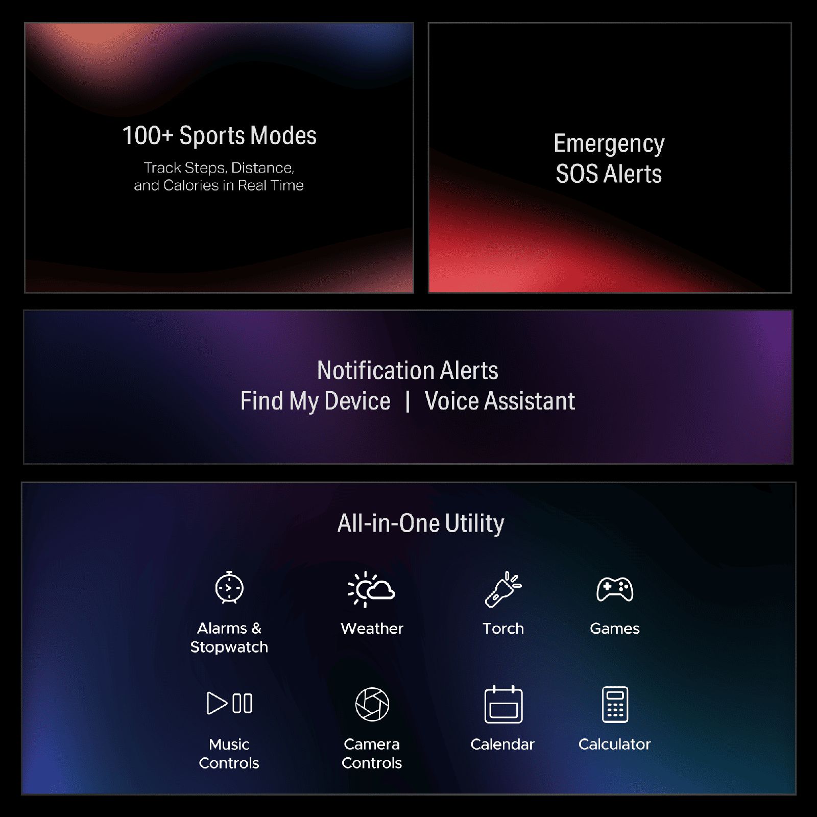 boAt Storm Infinity Smartwatch with Bluetooth Calling (46.48mm HD Display, IP68 Dust, Sweat and Splash Proof, Active Black) boAt Storm Infinity Smartwatch with Bluetooth Calling (46.48mm HD Display, IP68 Dust, Sweat and Splash Proof, Active Black)_12