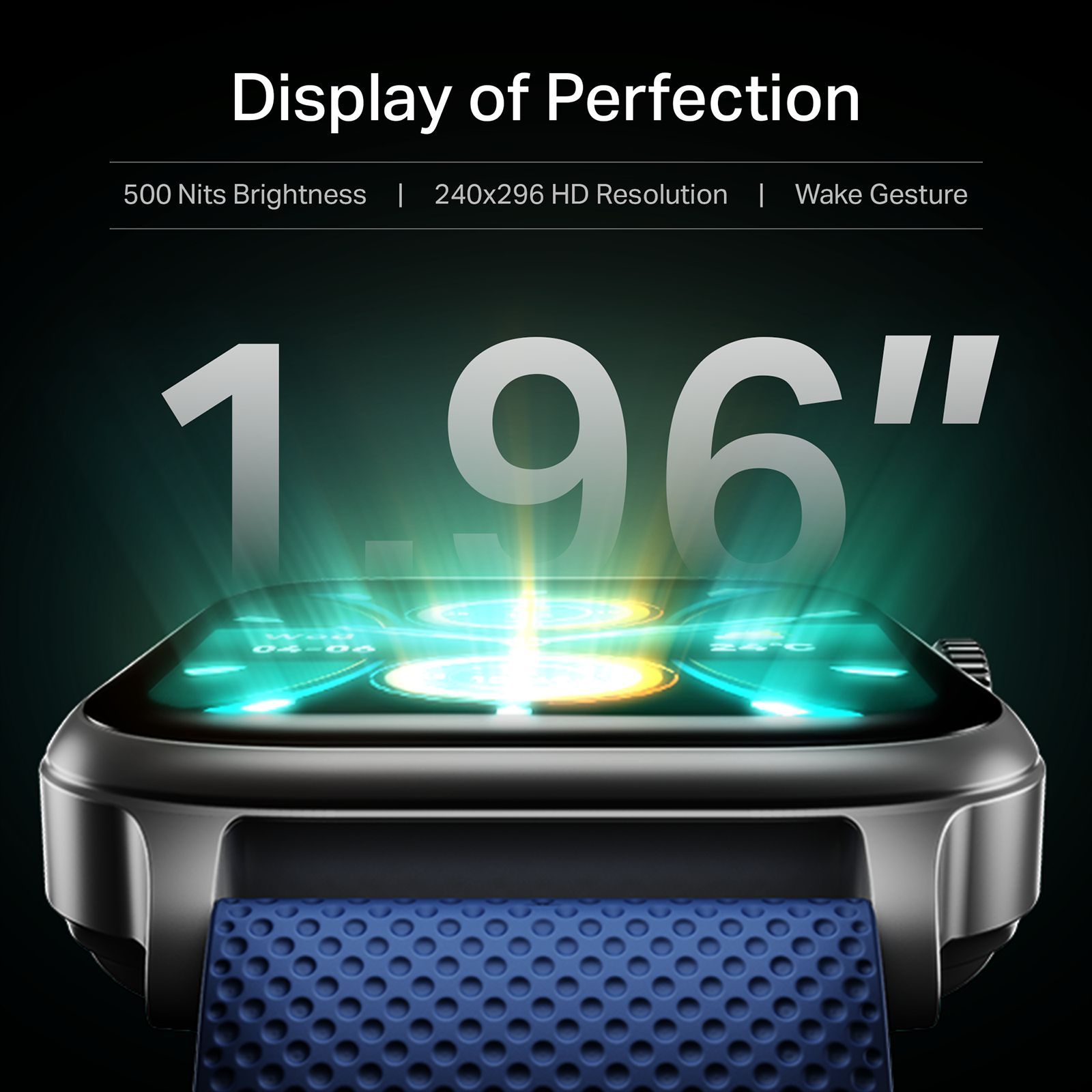 boAt Storm Infinity Smartwatch with Bluetooth Calling (46.48mm HD Display, IP68 Dust, Sweat and Splash Proof, Deep Blue)_4