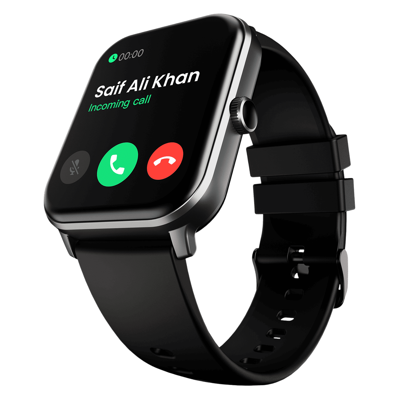 GOBOULT Drift + Bluetooth Calling Android OS Smartwatch (46.99mm HD Display, Heart Rate Sensor, Jet Black Strap) GOBOULT Drift + Bluetooth Calling Android OS Smartwatch (46.99mm HD Display, Heart Rate Sensor, Jet Black Strap)_1