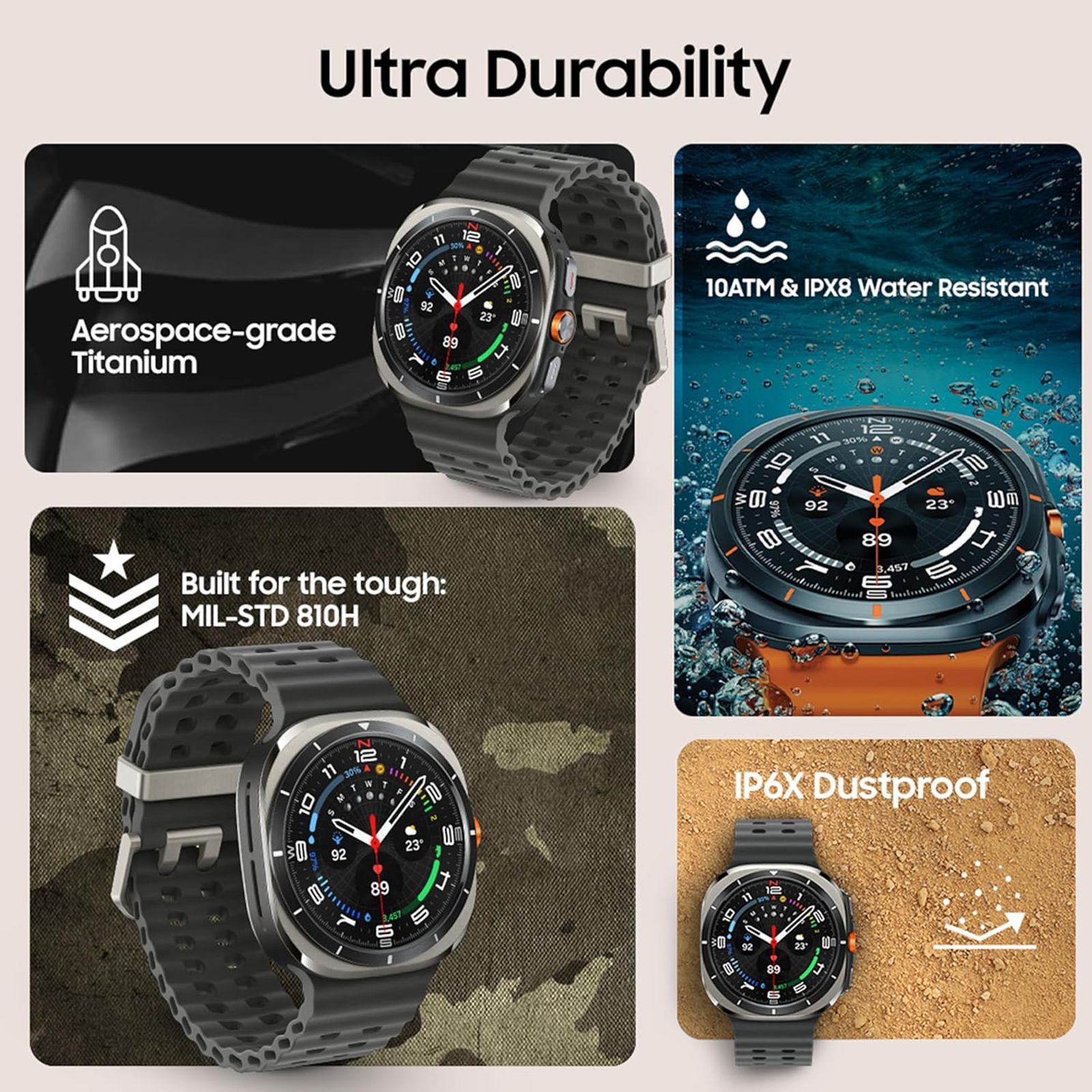 SAMSUNG Galaxy Watch Ultra 2025 GPS+BT+Wi-Fi+LTE Wear OS Smartwatch (47mm Super AMOLED Display, 3nm Processor, Fall Detection, Marine Strap)_11