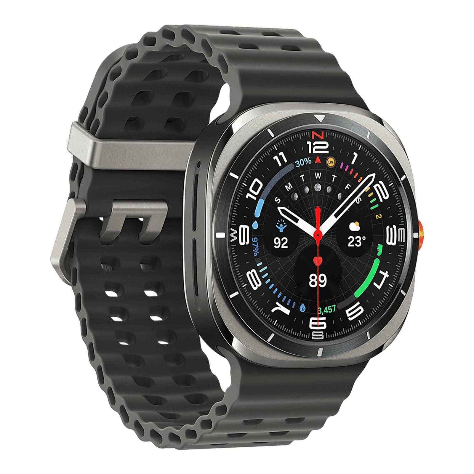 SAMSUNG Galaxy Watch Ultra 2025 GPS+BT+Wi-Fi+LTE Wear OS Smartwatch (47mm Super AMOLED Display, 3nm Processor, Fall Detection, Marine Strap)_4