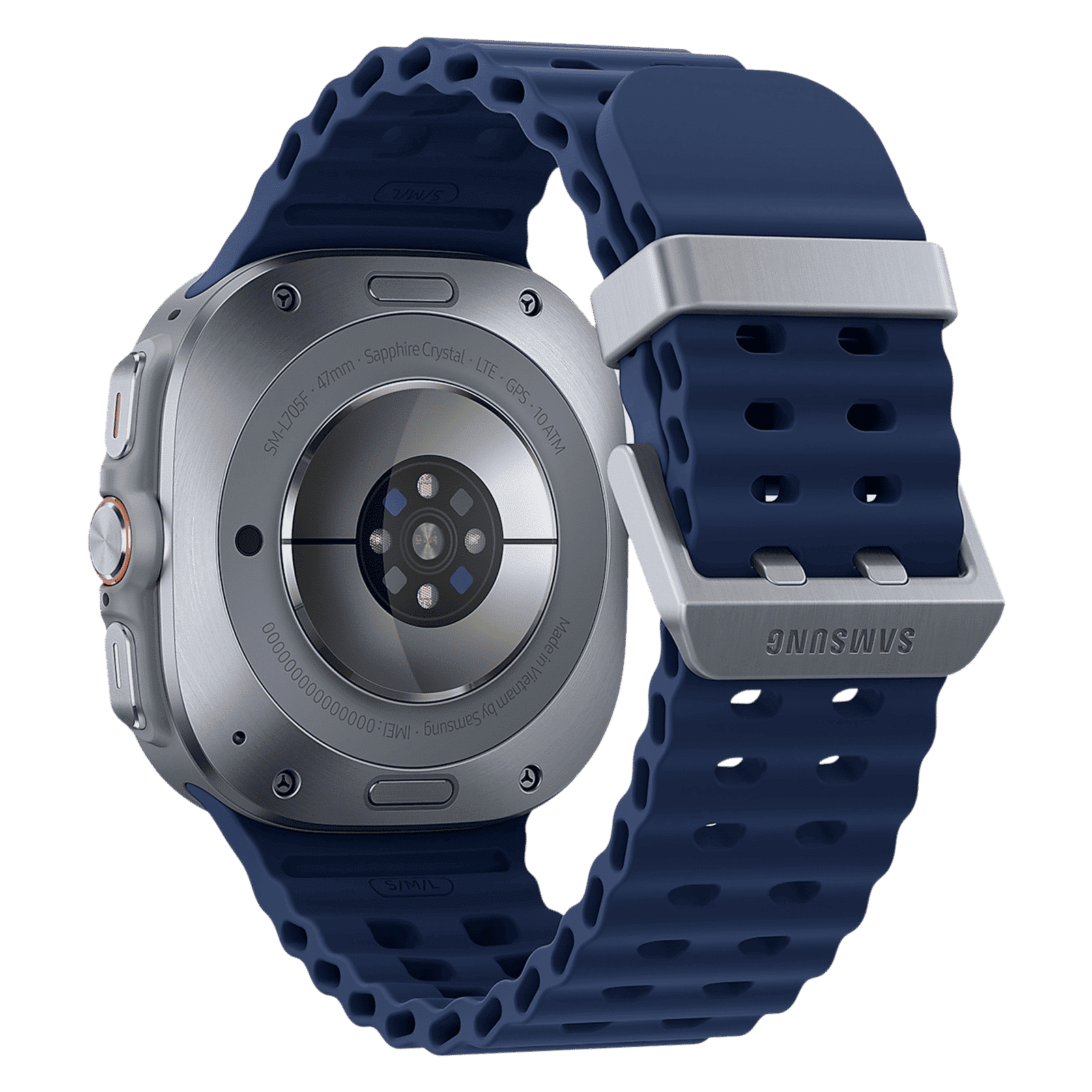 SAMSUNG Galaxy Watch Ultra 2025 GPS+BT+Wi-Fi+LTE Wear OS Smartwatch (47mm Super AMOLED Display, 3nm Processor, Fall Detection, Marine Strap) SAMSUNG Galaxy Watch Ultra 2025 GPS+BT+Wi-Fi+LTE Wear OS Smartwatch (47mm Super AMOLED Display, 3nm Processor, Fall Detection, Marine Strap)_3