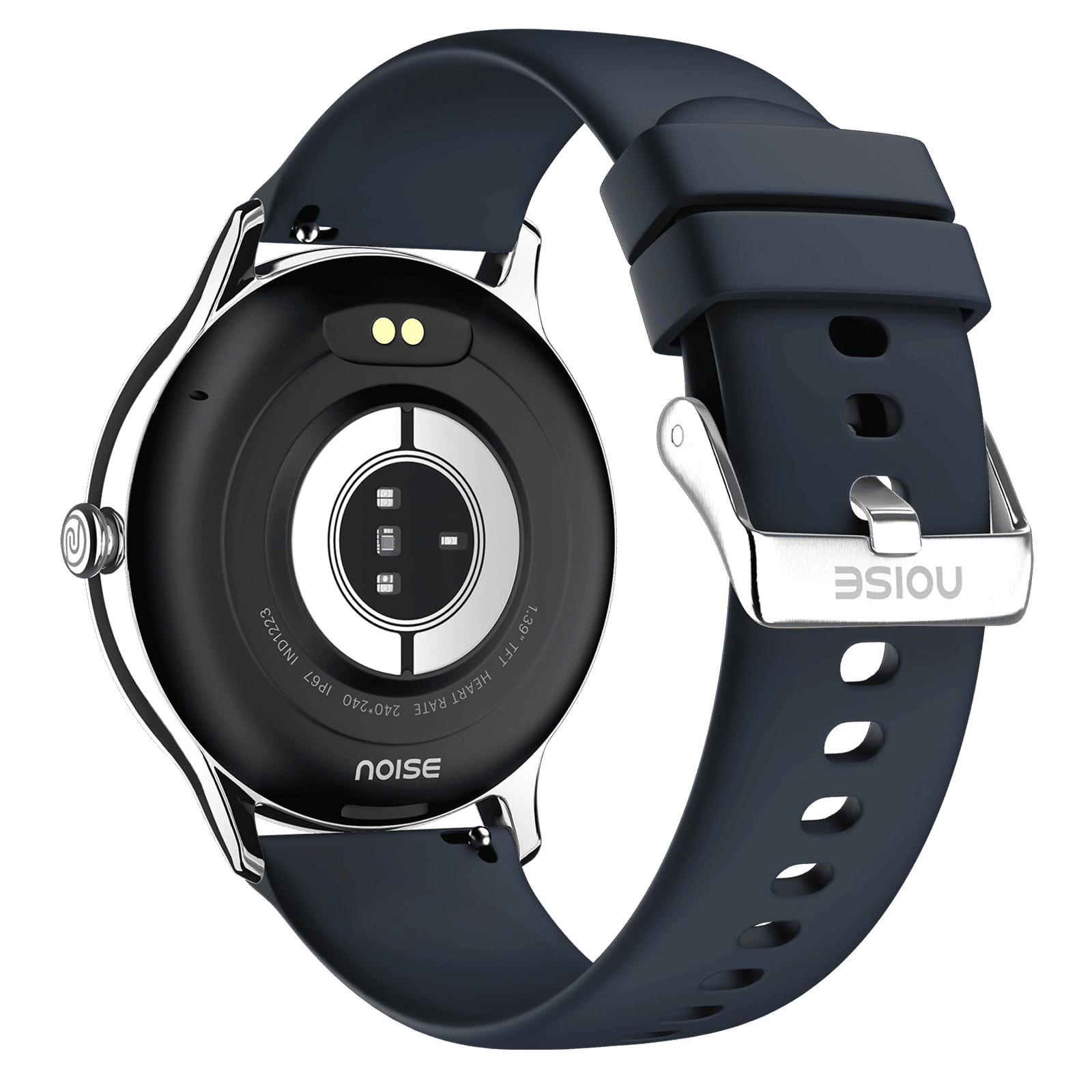 noise NoiseFit Twist Go Smartwatch with Bluetooth Calling (35.30mm, TFT Display, IP67 Water Resistant, Silver Blue)_3