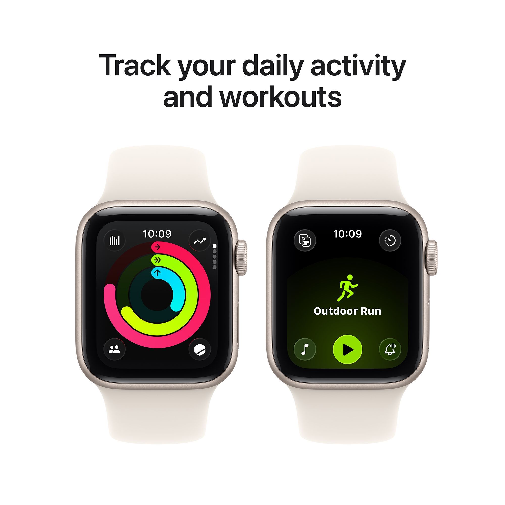 Apple Watch SE 3 GPS+Cellular with Starlight Sport Band - M/L (40mm Retina LTPO OLED Display, Starlight Aluminium Case) Apple Watch SE 3 GPS+Cellular with Starlight Sport Band - M/L (40mm Retina LTPO OLED Display, Starlight Aluminium Case)_6