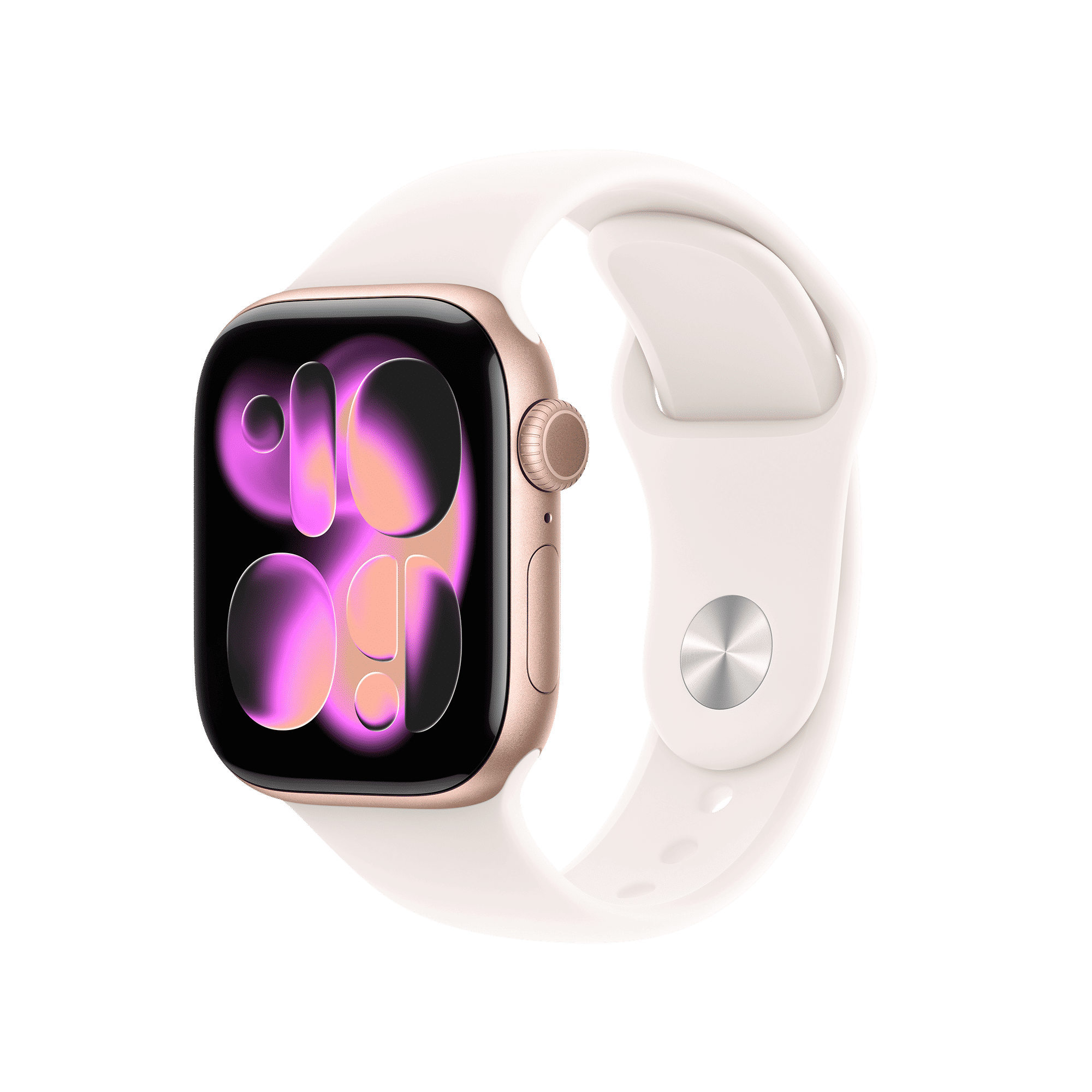 Apple Watch Series 11 GPS with Light Blush Sport Band - S/M (42mm Retina LTPO3 OLED Display, Rose Gold Aluminium Case) Apple Watch Series 11 GPS with Light Blush Sport Band - S/M (42mm Retina LTPO3 OLED Display, Rose Gold Aluminium Case)_1
