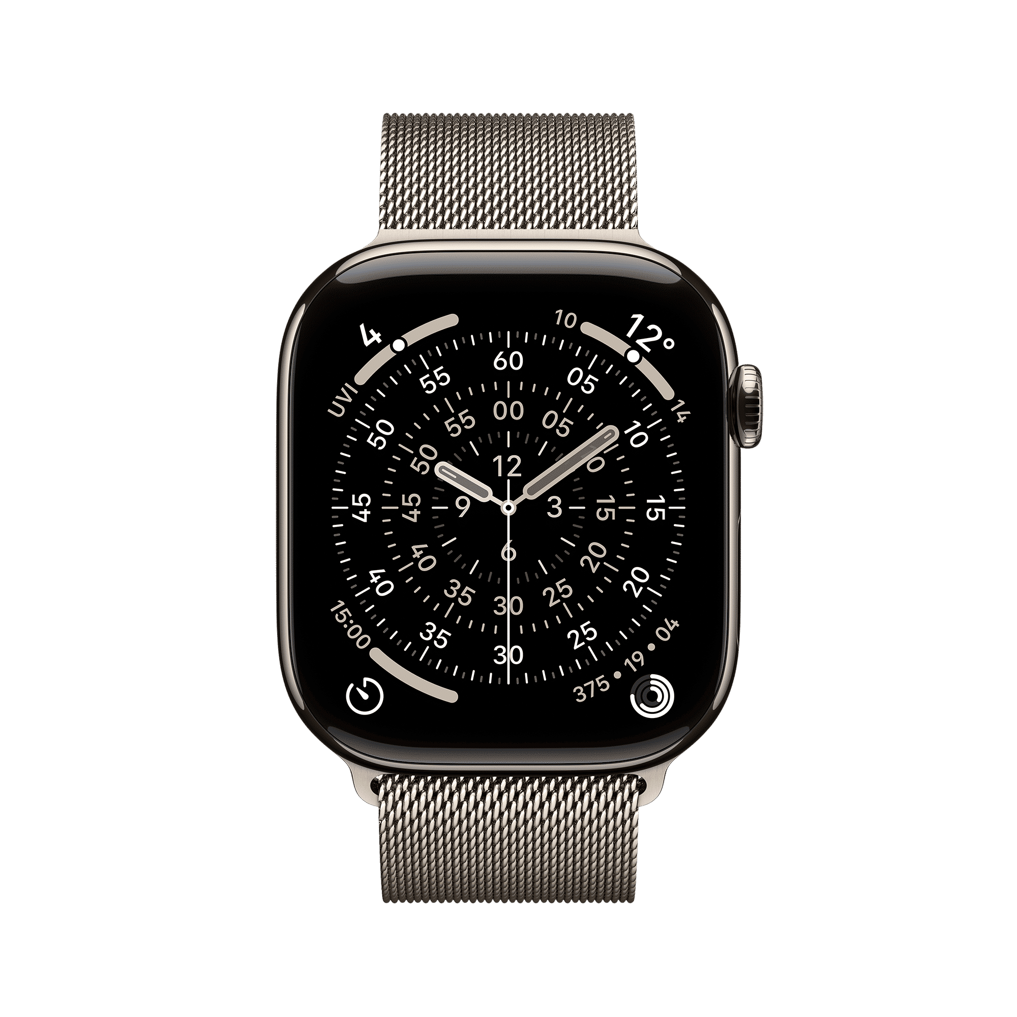 Apple Watch Series 11 GPS+Cellular with Natural Milanese Loop - S/M (46mm Retina LTPO3 OLED Display, Natural Titanium Case) Apple Watch Series 11 GPS+Cellular with Natural Milanese Loop - S/M (46mm Retina LTPO3 OLED Display, Natural Titanium Case)_2