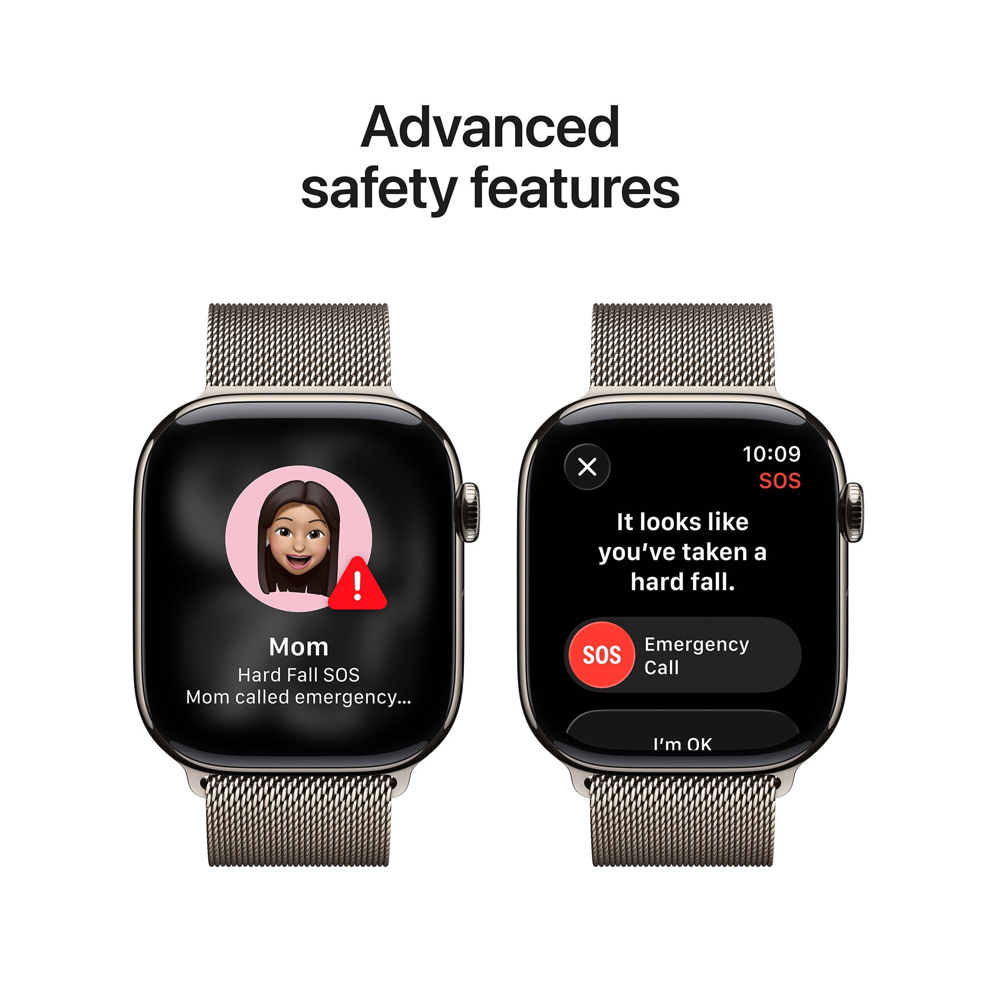 Apple Watch Series 11 GPS+Cellular with Natural Milanese Loop - S/M (46mm Retina LTPO3 OLED Display, Natural Titanium Case) Apple Watch Series 11 GPS+Cellular with Natural Milanese Loop - S/M (46mm Retina LTPO3 OLED Display, Natural Titanium Case)_6