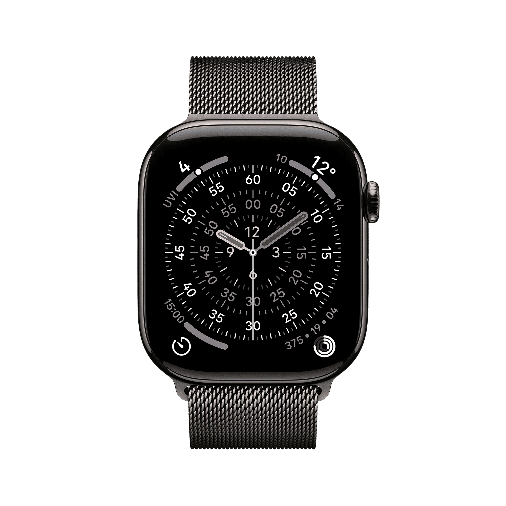 Apple Watch Series 11 GPS+Cellular with Slate Milanese Loop - M/L (46mm Retina LTPO3 OLED Display, Slate Titanium Case) Apple Watch Series 11 GPS+Cellular with Slate Milanese Loop - M/L (46mm Retina LTPO3 OLED Display, Slate Titanium Case)_2