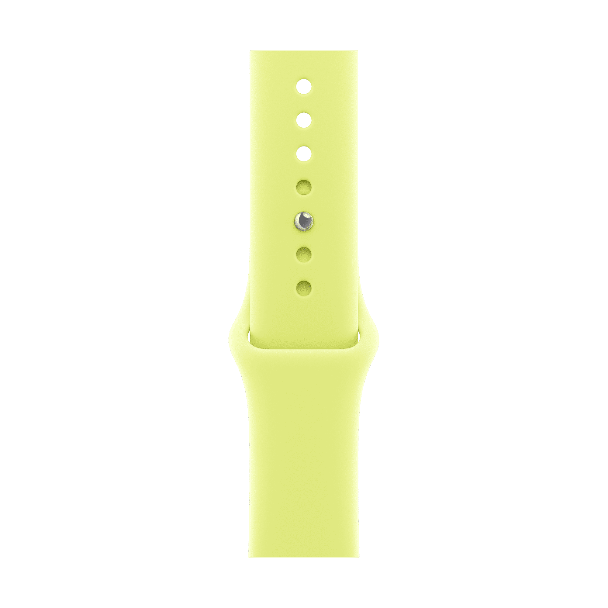 Apple Fluoroelastomer Sport Band for Apple Watch (38mm / 40mm / 41mm / 42mm, S/M) (Durable & Strong, Neon Yellow)_1