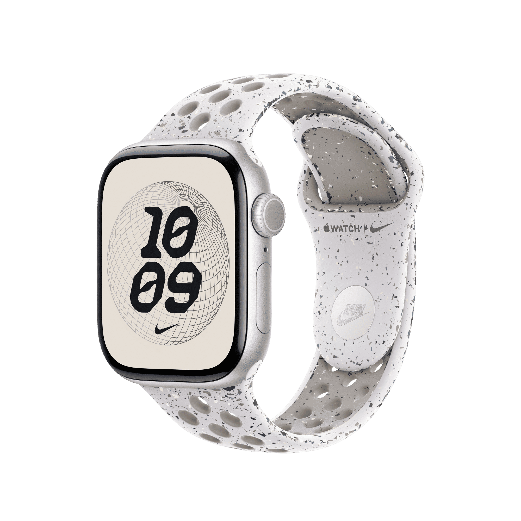 Apple Aluminium & Fluoroelastomer Nike Sport Band for Apple (38mm / 40mm / 41mm / 42mm, S/M) (Strong & Durable, Veiled Grey) Apple Aluminium & Fluoroelastomer Nike Sport Band for Apple (38mm / 40mm / 41mm / 42mm, S/M) (Strong & Durable, Veiled Grey)_3
