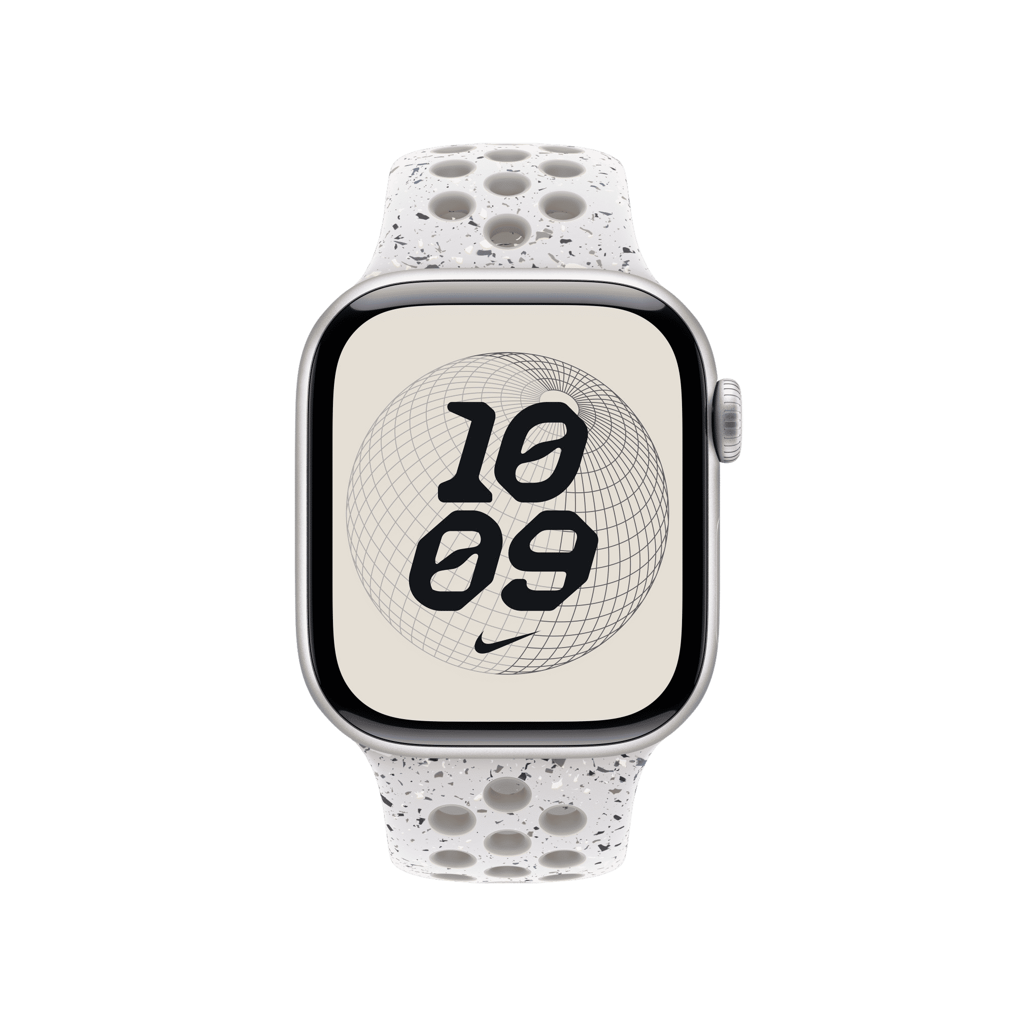 Apple Aluminium & Fluoroelastomer Nike Sport Band for Apple (38mm / 40mm / 41mm / 42mm, S/M) (Strong & Durable, Veiled Grey) Apple Aluminium & Fluoroelastomer Nike Sport Band for Apple (38mm / 40mm / 41mm / 42mm, S/M) (Strong & Durable, Veiled Grey)_4