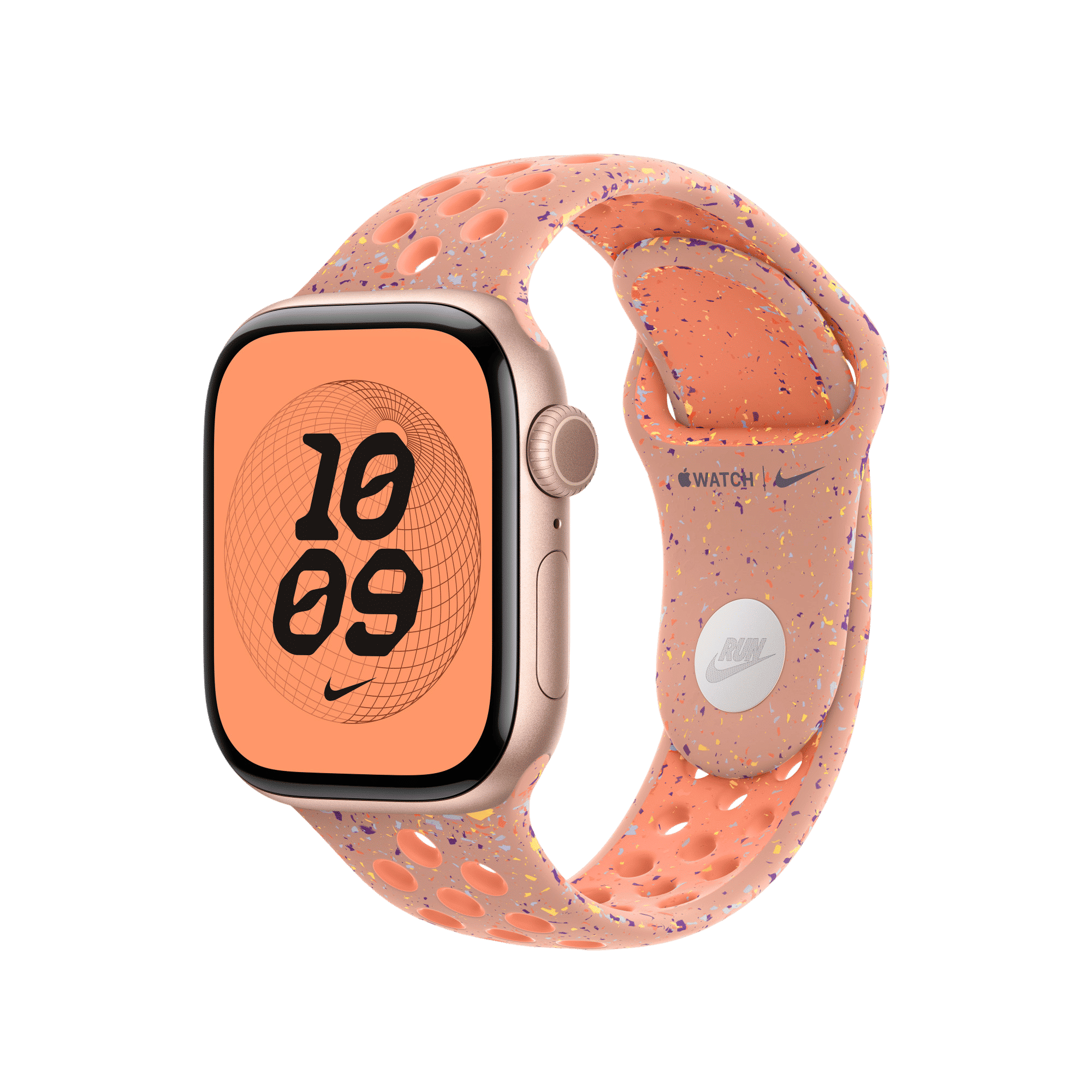 Apple Aluminium & Fluoroelastomer Nike Sport Band for Apple (38mm / 40mm / 41mm / 42mm, S/M) (Strong & Durable, Alpenglow Pink) Apple Aluminium & Fluoroelastomer Nike Sport Band for Apple (38mm / 40mm / 41mm / 42mm, S/M) (Strong & Durable, Alpenglow Pink)_3