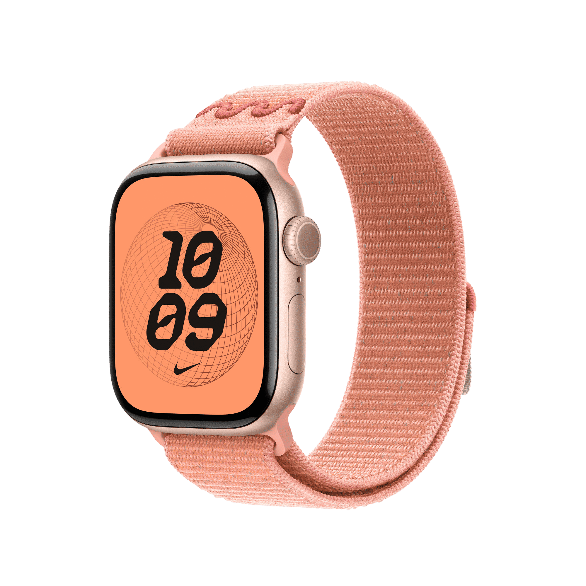 Apple Polyester, Spandex & Nylon Nike Sport Loop for Apple (38mm / 40mm / 41mm / 42mm) (Hook & Loop Fastener, Alpenglow Pink) Apple Polyester, Spandex & Nylon Nike Sport Loop for Apple (38mm / 40mm / 41mm / 42mm) (Hook & Loop Fastener, Alpenglow Pink)_3