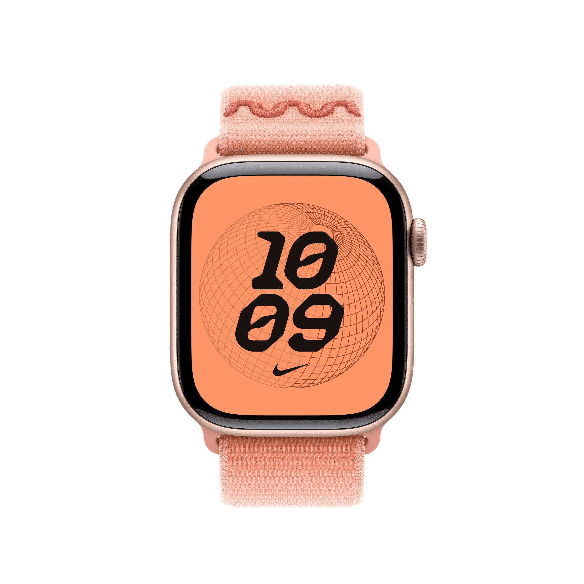 Apple Polyester, Spandex & Nylon Nike Sport Loop for Apple (38mm / 40mm / 41mm / 42mm) (Hook & Loop Fastener, Alpenglow Pink) Apple Polyester, Spandex & Nylon Nike Sport Loop for Apple (38mm / 40mm / 41mm / 42mm) (Hook & Loop Fastener, Alpenglow Pink)_4