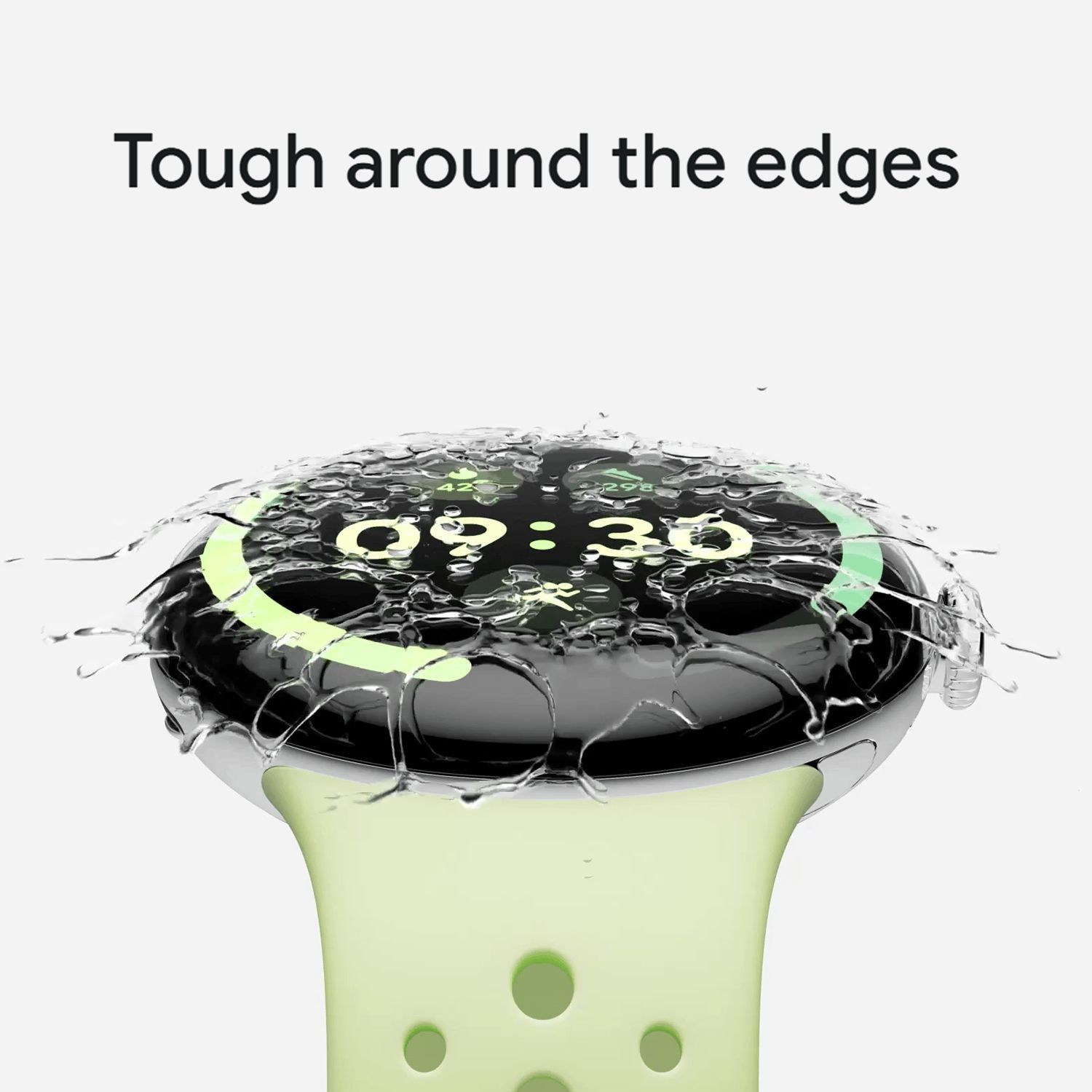 Google Pixel Watch 4 Wi-Fi+Bluetooth Wear OS 6.0 Smartwatch (41mm AMOLED LTPO Display, Qualcomm Snapdragon W5 Gen 2 Cortex-M55, Health Tracking Insights, Lemongrass Active Band)_9