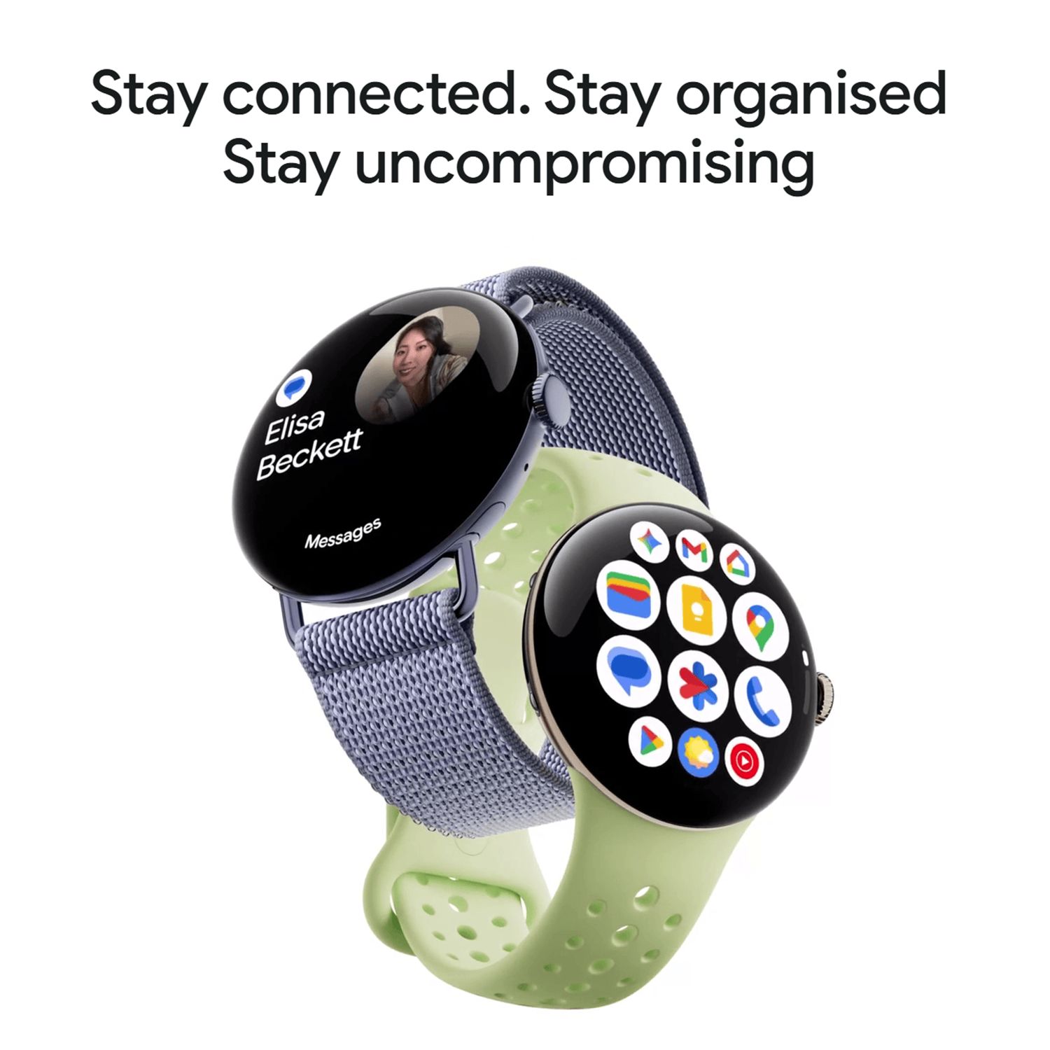 Google Pixel Watch 4 Wi-Fi+Bluetooth Wear OS 6.0 Smartwatch (41mm AMOLED LTPO Display, Qualcomm Snapdragon W5 Gen 2 Cortex-M55, Health Tracking Insights, Lemongrass Active Band)_12