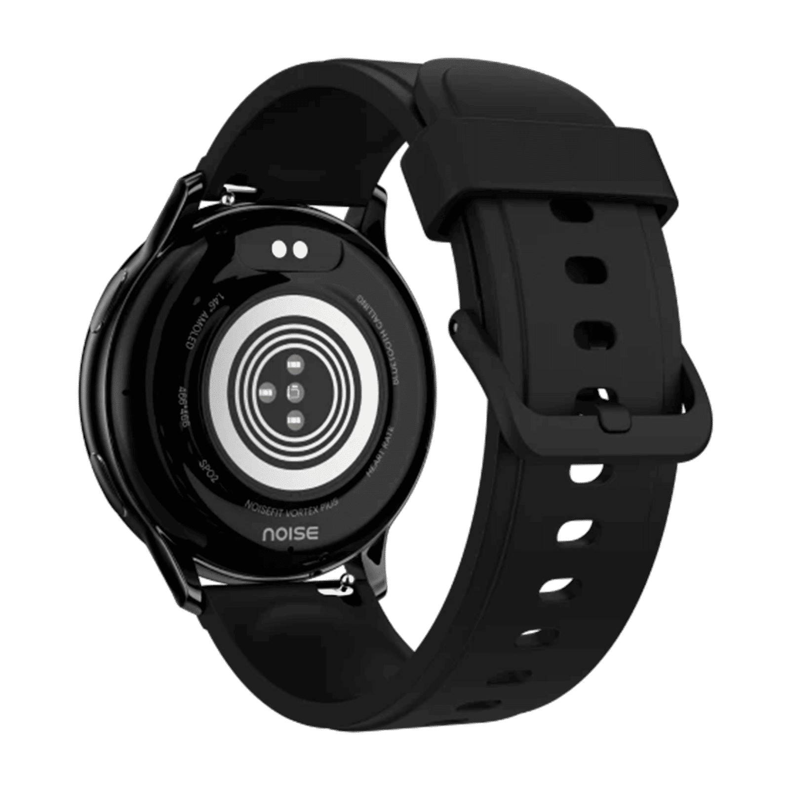 Noise Vortex Plus Smartwatch with Bluetooth Calling (37mm AMOLED Display, IP68 Water Resistant, Jet Black Strap)_6