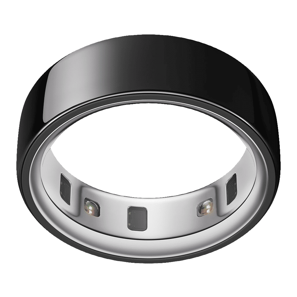 Oura Ring 4 Smart Ring with Activity Tracker (Buy Sizing Kit First, Size 9, Smart Sensing Technology, Black)_1
