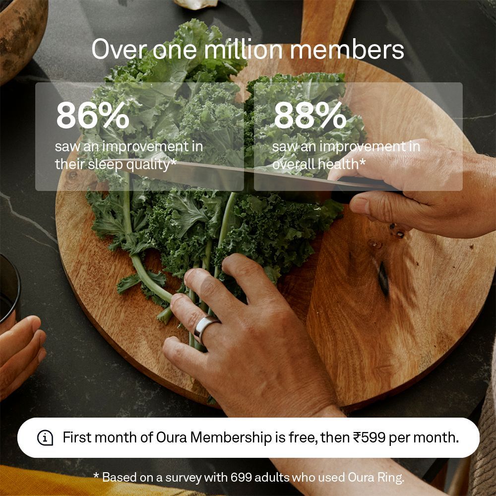 Oura Ring 4 Smart Ring with Activity Tracker (Buy Sizing Kit First, Size 12, Smart Sensing Technology, Black)_8