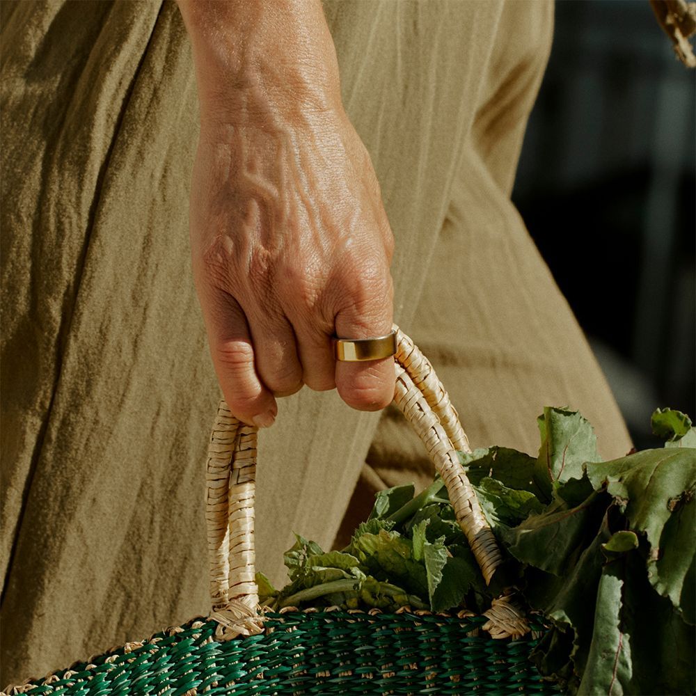 Oura Ring 4 Smart Ring with Activity Tracker (Buy Sizing Kit First, Size 9, Smart Sensing Technology, Gold)_7