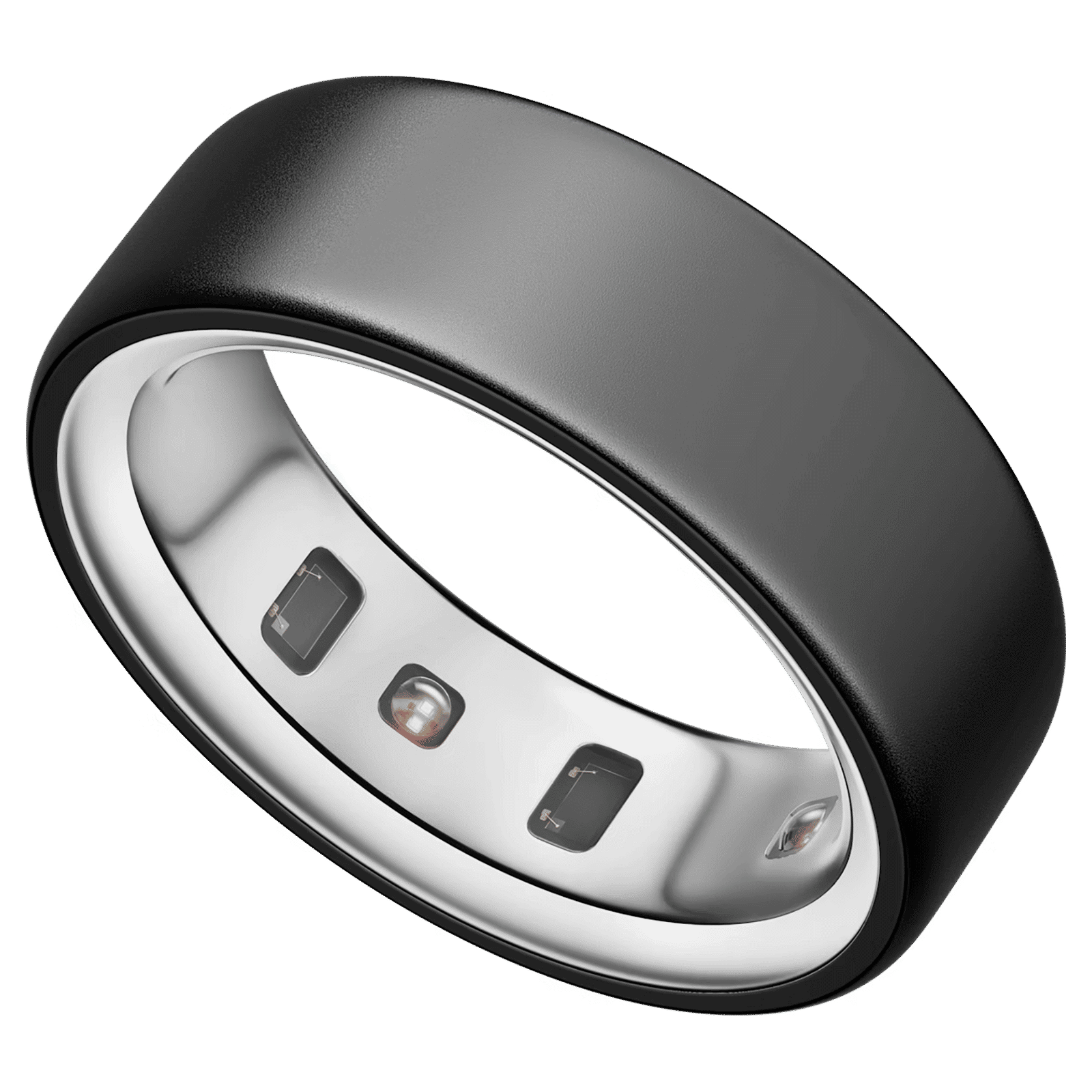 Oura Ring 4 Smart Ring with Activity Tracker (Size 11, Smart Sensing Technology, Stealth Black)_1