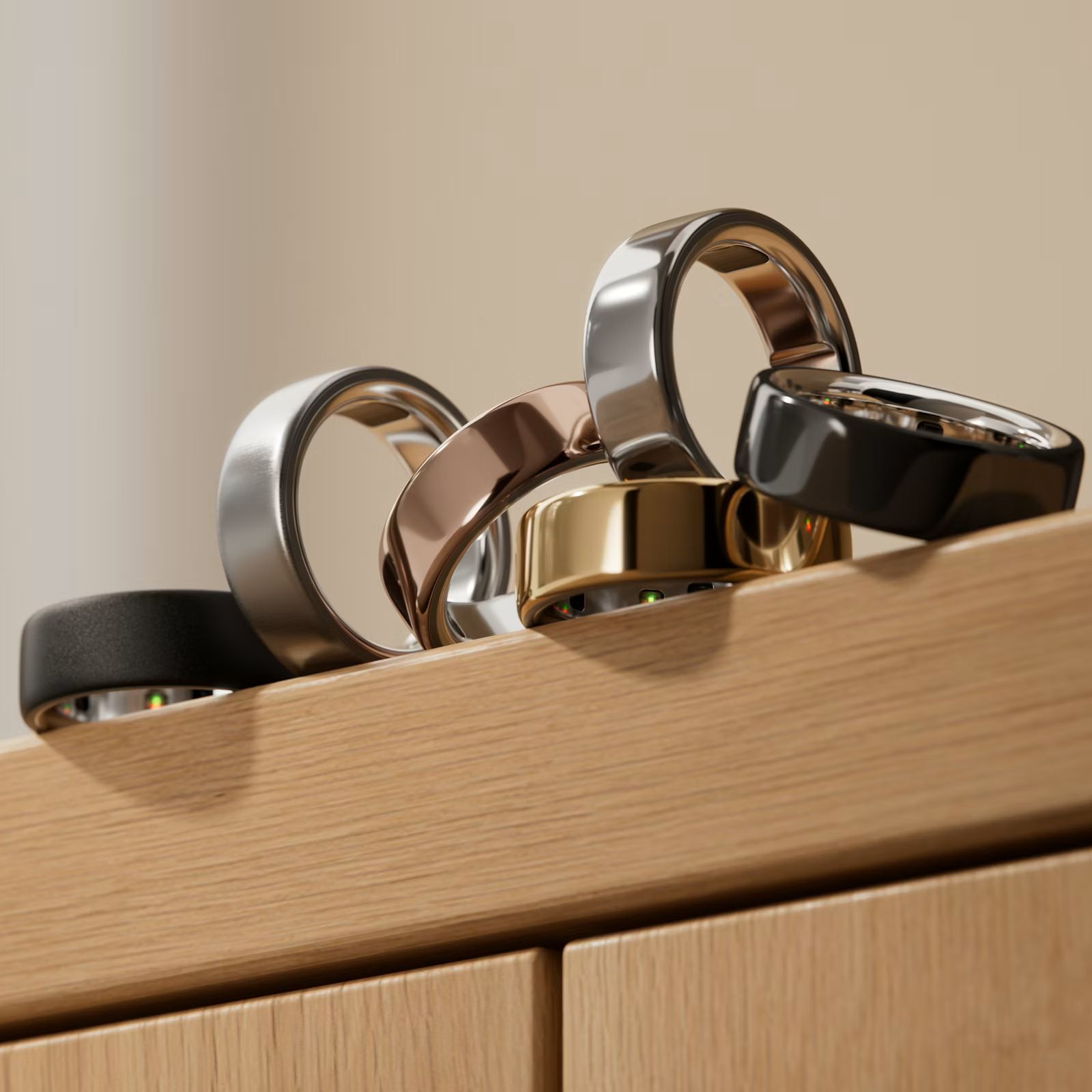 Oura Ring 4 Smart Ring with Activity Tracker (Size 13, Smart Sensing Technology, Rose Gold)_4