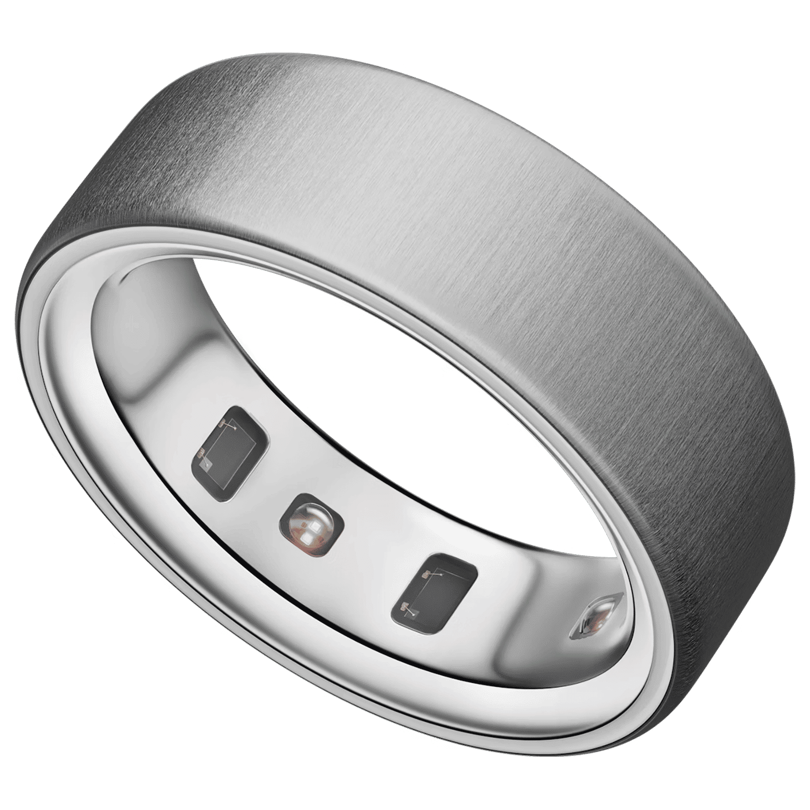 Oura Ring 4 Smart Ring with Activity Tracker (Size 7, Smart Sensing Technology, Brushed Silver) Oura Ring 4 Smart Ring with Activity Tracker (Size 7, Smart Sensing Technology, Brushed Silver)_1