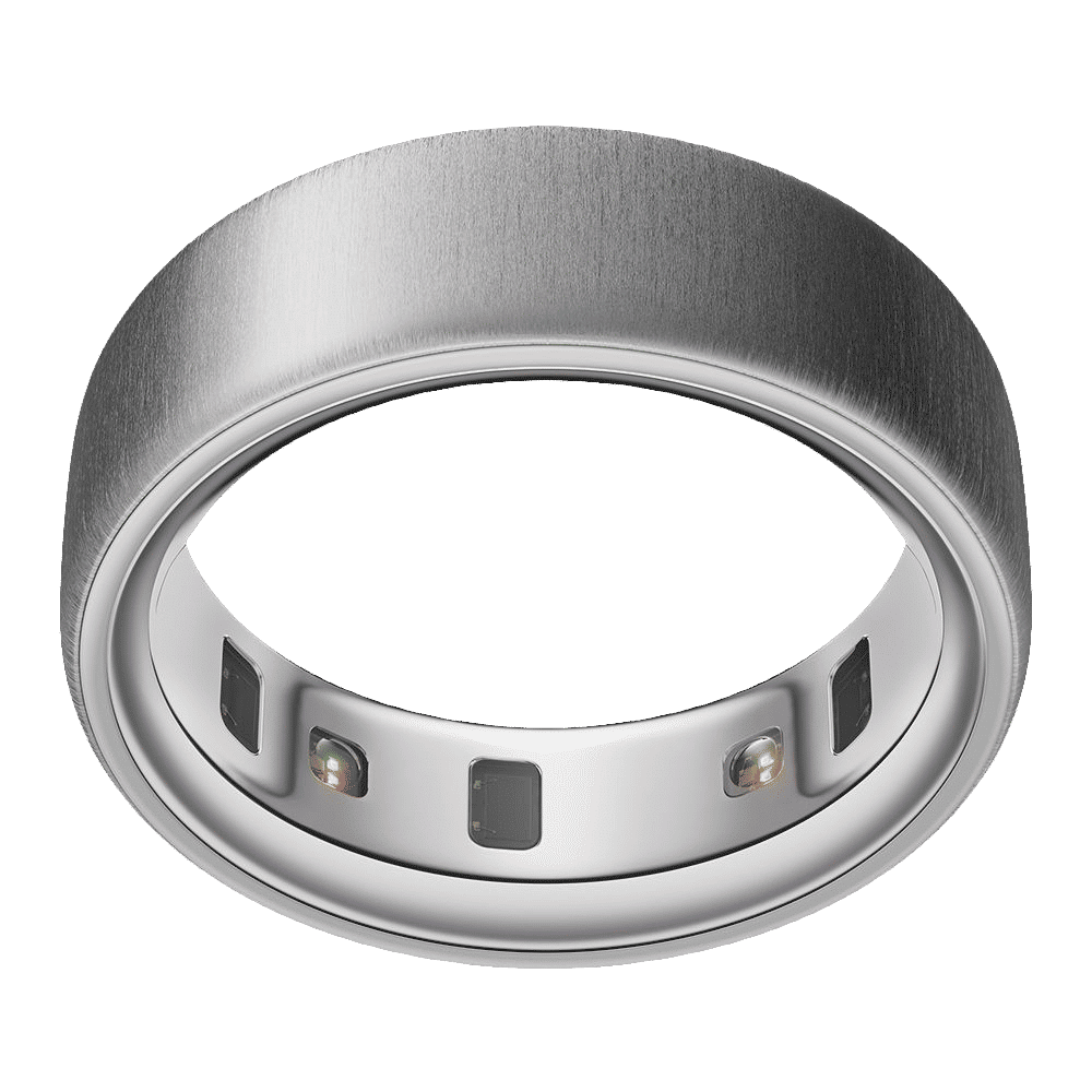 Oura Ring 4 Smart Ring with Activity Tracker (Buy Sizing Kit First, Size 9, Smart Sensing Technology, Brushed Silver) Oura Ring 4 Smart Ring with Activity Tracker (Buy Sizing Kit First, Size 9, Smart Sensing Technology, Brushed Silver)_1