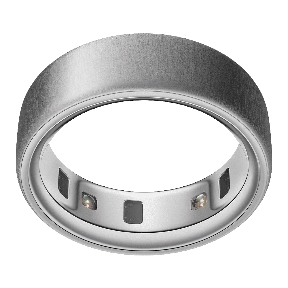 Oura Ring 4 Smart Ring with Activity Tracker (Buy Sizing Kit First, Size 11, Smart Sensing Technology, Brushed Silver) Oura Ring 4 Smart Ring with Activity Tracker (Buy Sizing Kit First, Size 11, Smart Sensing Technology, Brushed Silver)_1