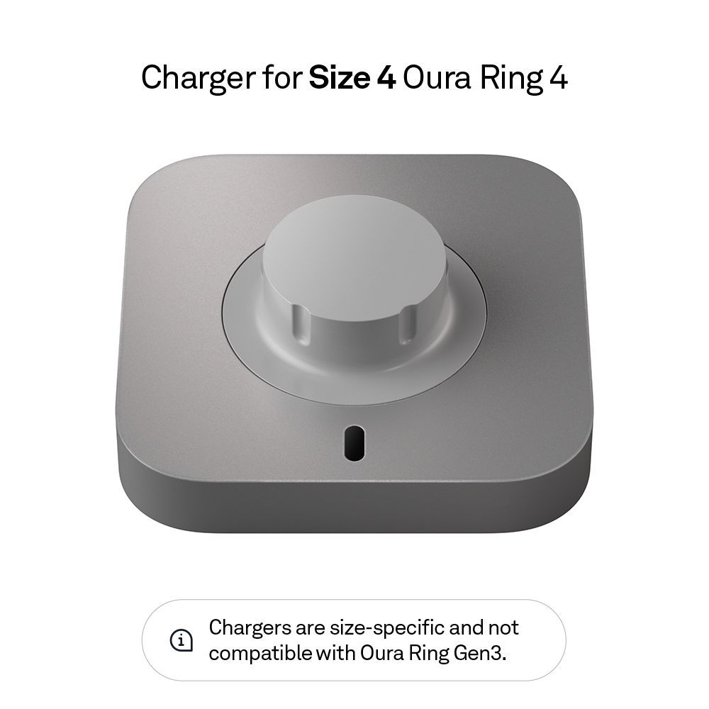 Oura Charging Dock For Oura Ring 4 (Size 4, Grey) Oura Charging Dock For Oura Ring 4 (Size 4, Grey)_3